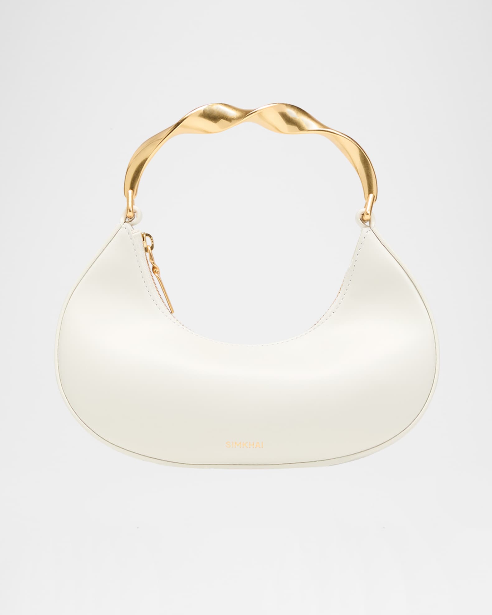 Nixi Twist Leather Top-Handle Bag 0