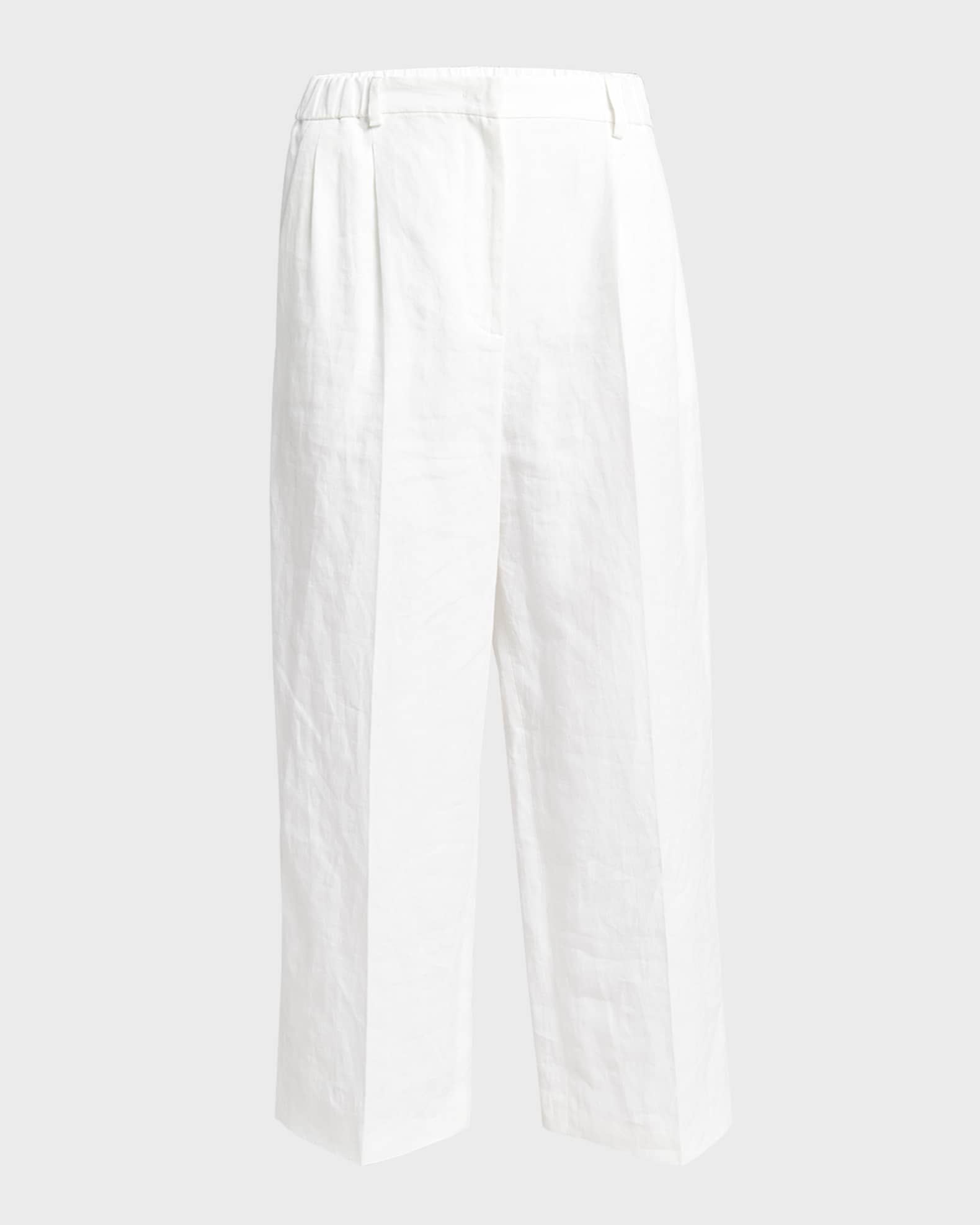 Armani linen pants top