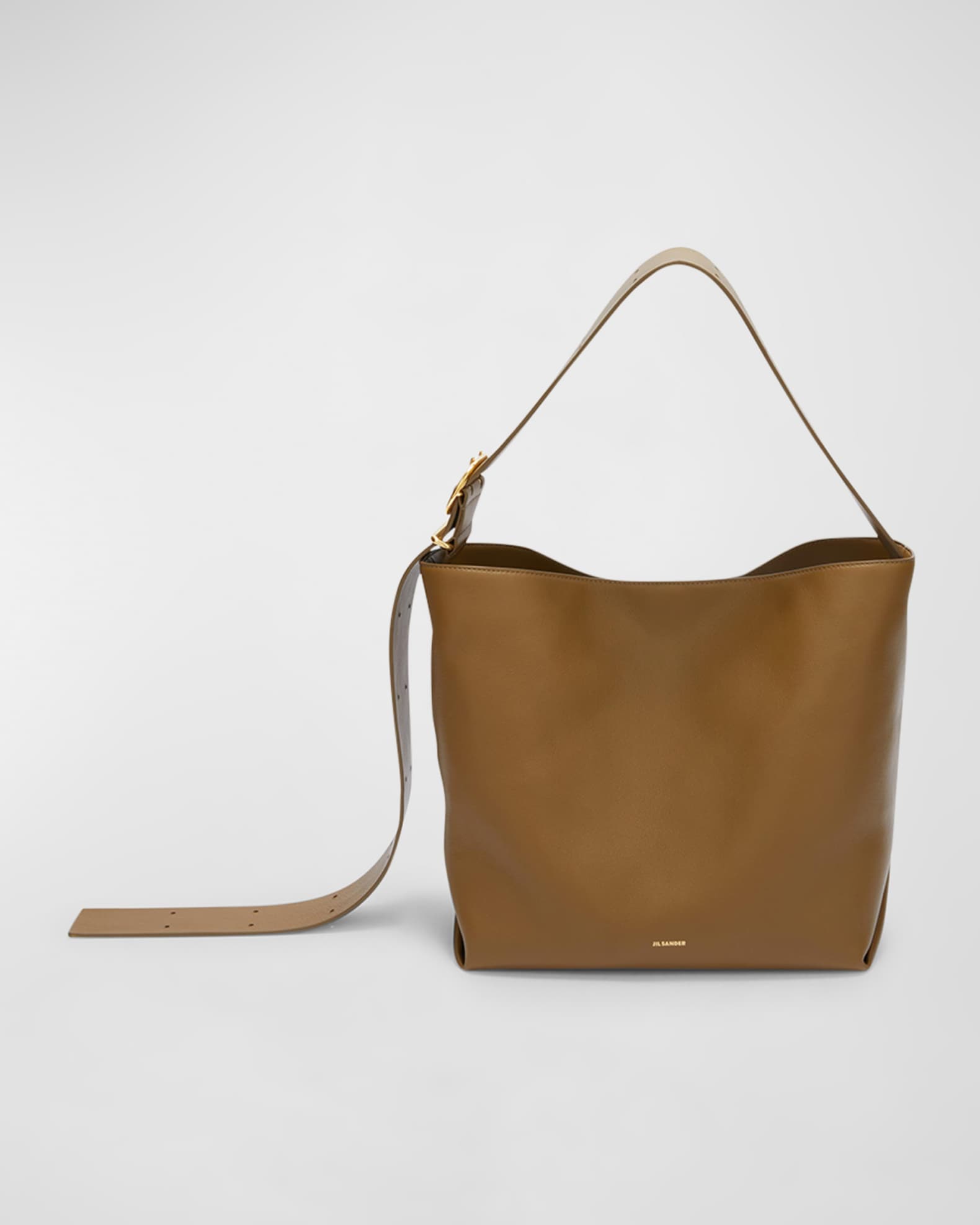 Jil Sander Medium Calf Leather Tote Bag