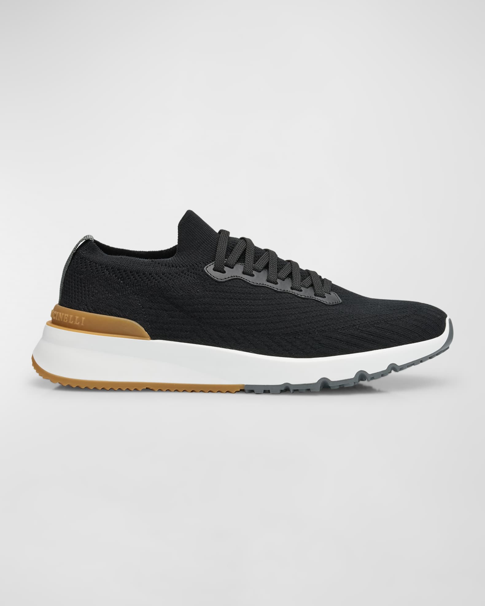 Men's Knit Runner Sneakers 0