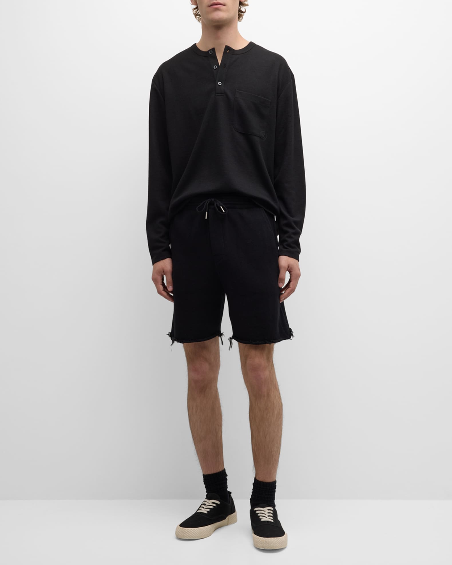 Cotton knit clearance shorts mens