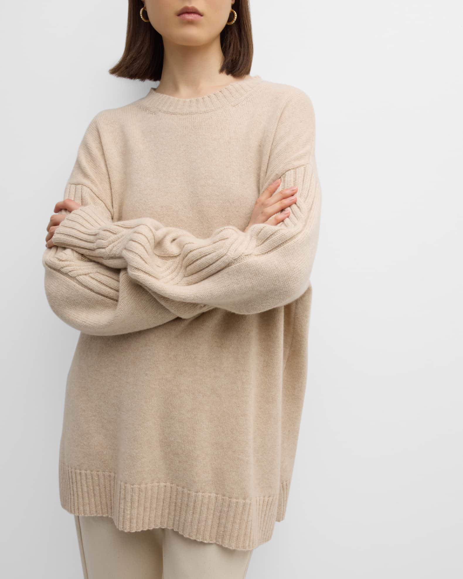Women's oversized cashmere sweaters online