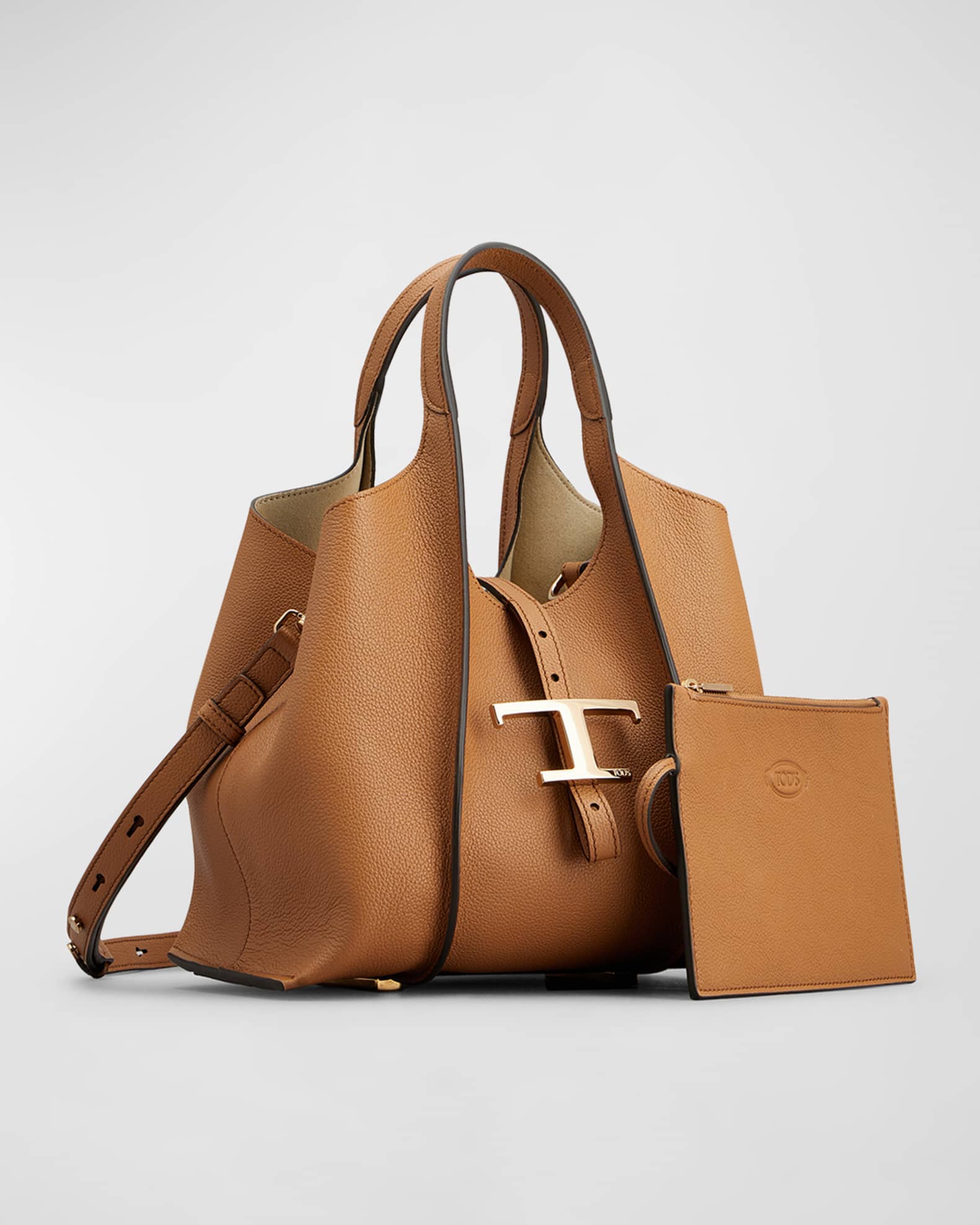 Tod s Small T Timeless Shopping Bag Neiman Marcus