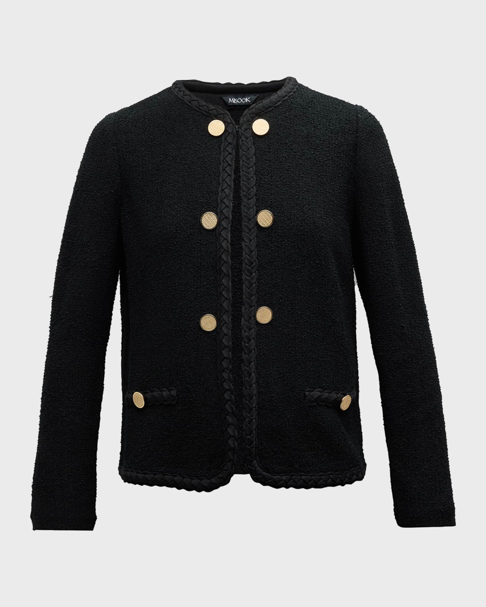 Button Front Tweed Jacket main image 0