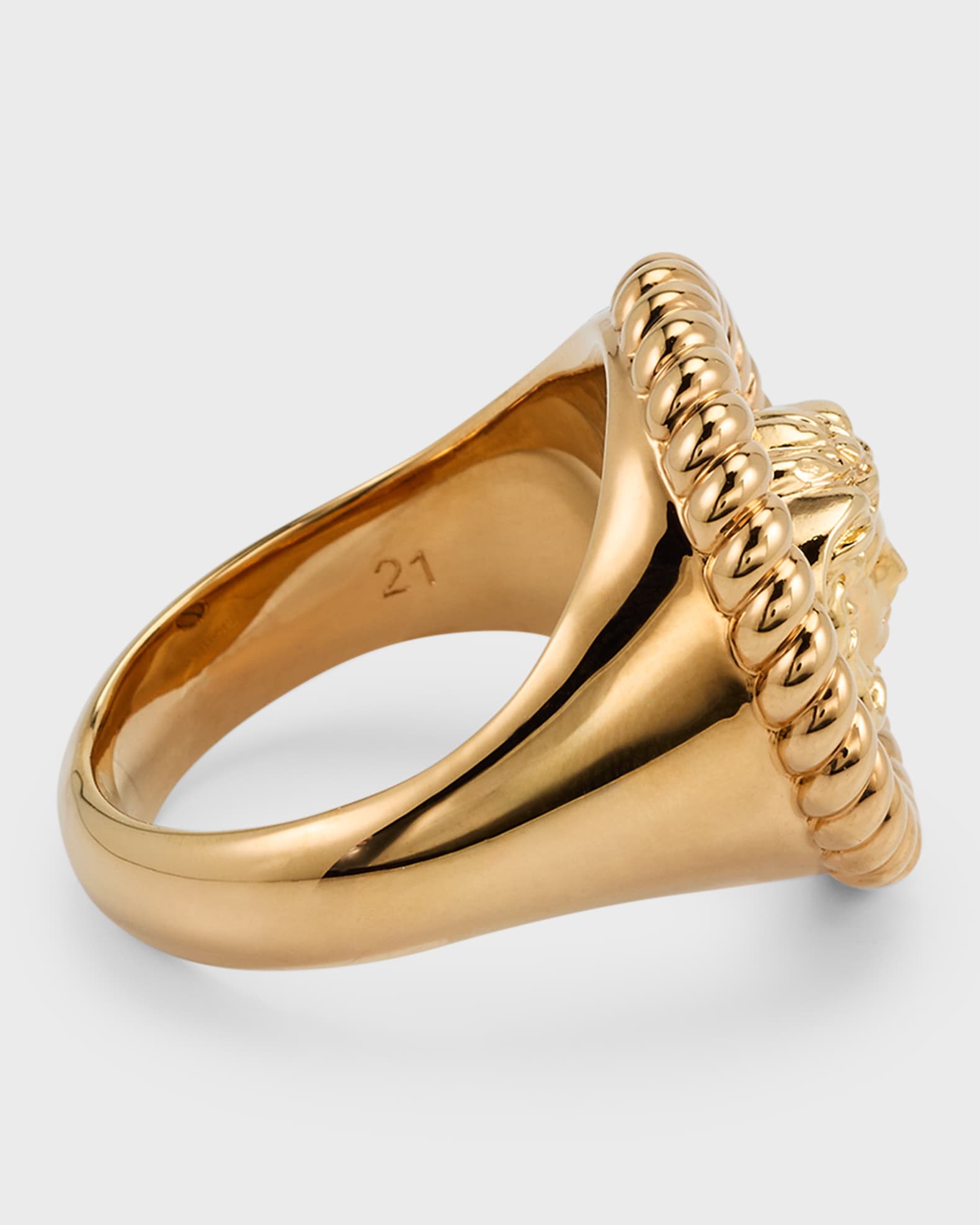 Versace Men's Nautical Medusa Ring | Neiman Marcus
