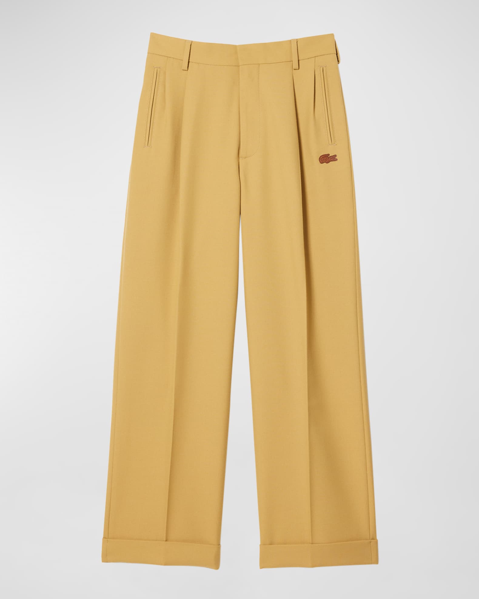 お歳暮・冬ギフト特集2024 Lacoste x le FLEUR Men's Pleated Trousers | Neiman Marcus パンツ