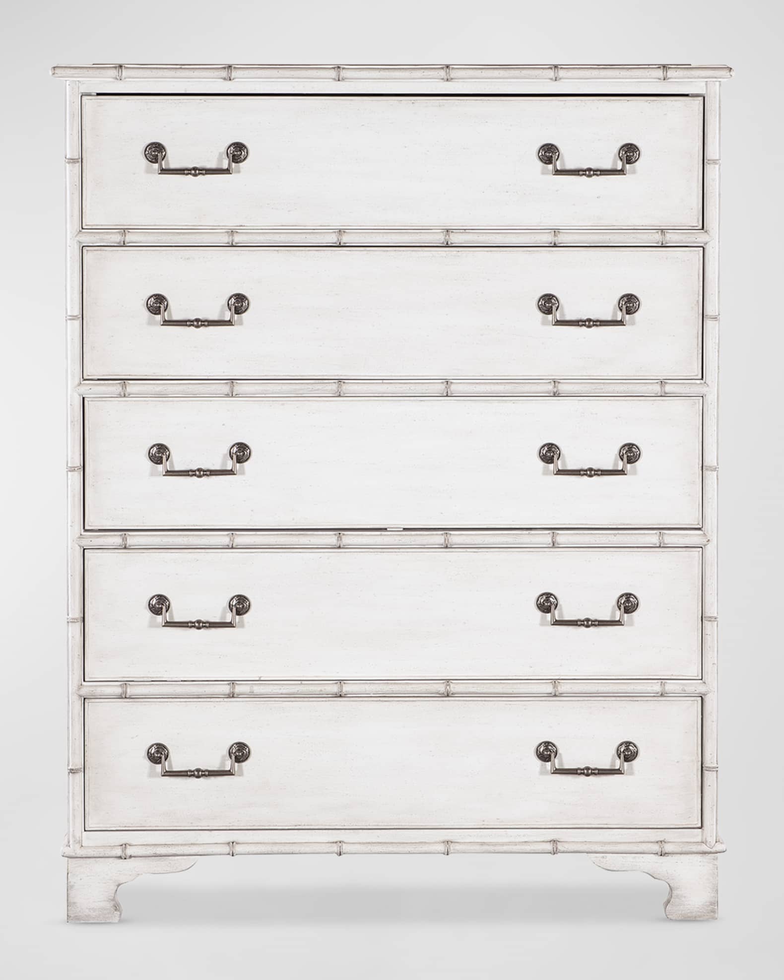 Charleston White 5-Drawer Chest  1