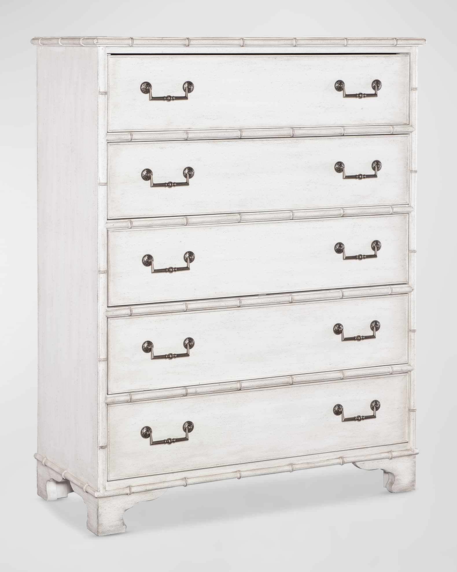 Charleston White 5-Drawer Chest  0