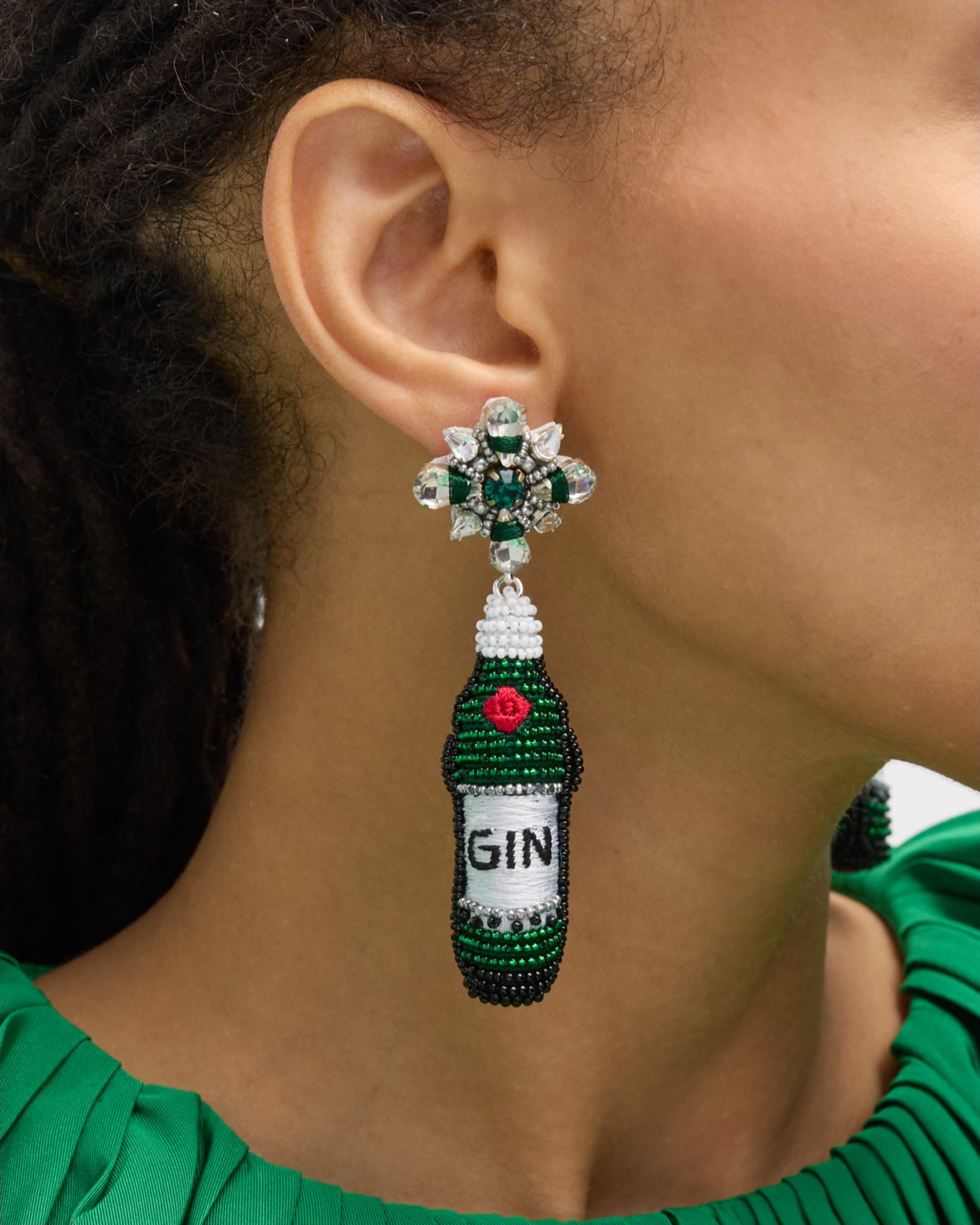 Gin earrings new look hotsell