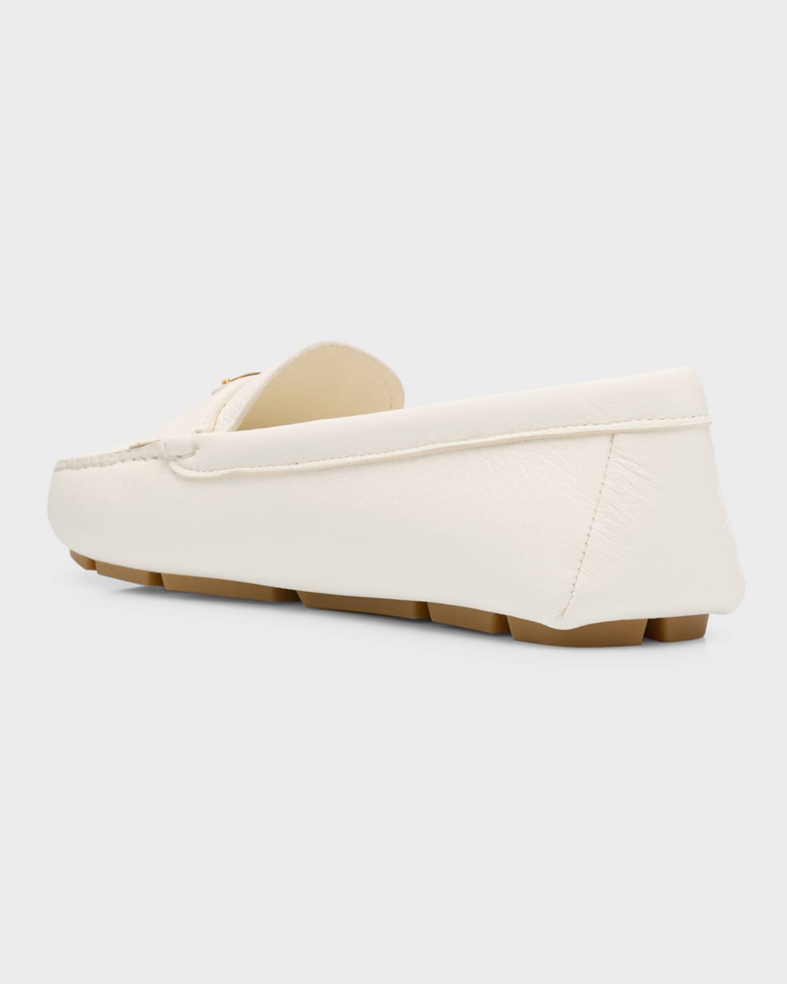 Prada Calfskin Leather Drivers | Neiman Marcus Prada Calfskin Leather Drivers | Neiman Marcus