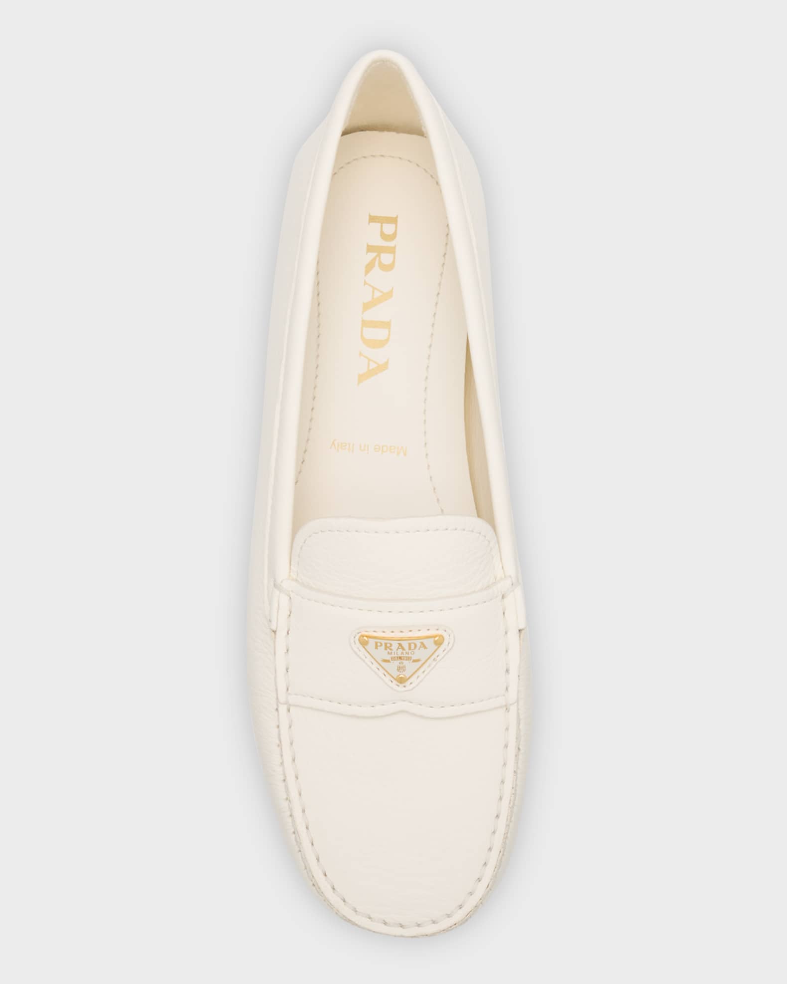 Prada Suede Driving Loafers | Saks Fifth Avenue