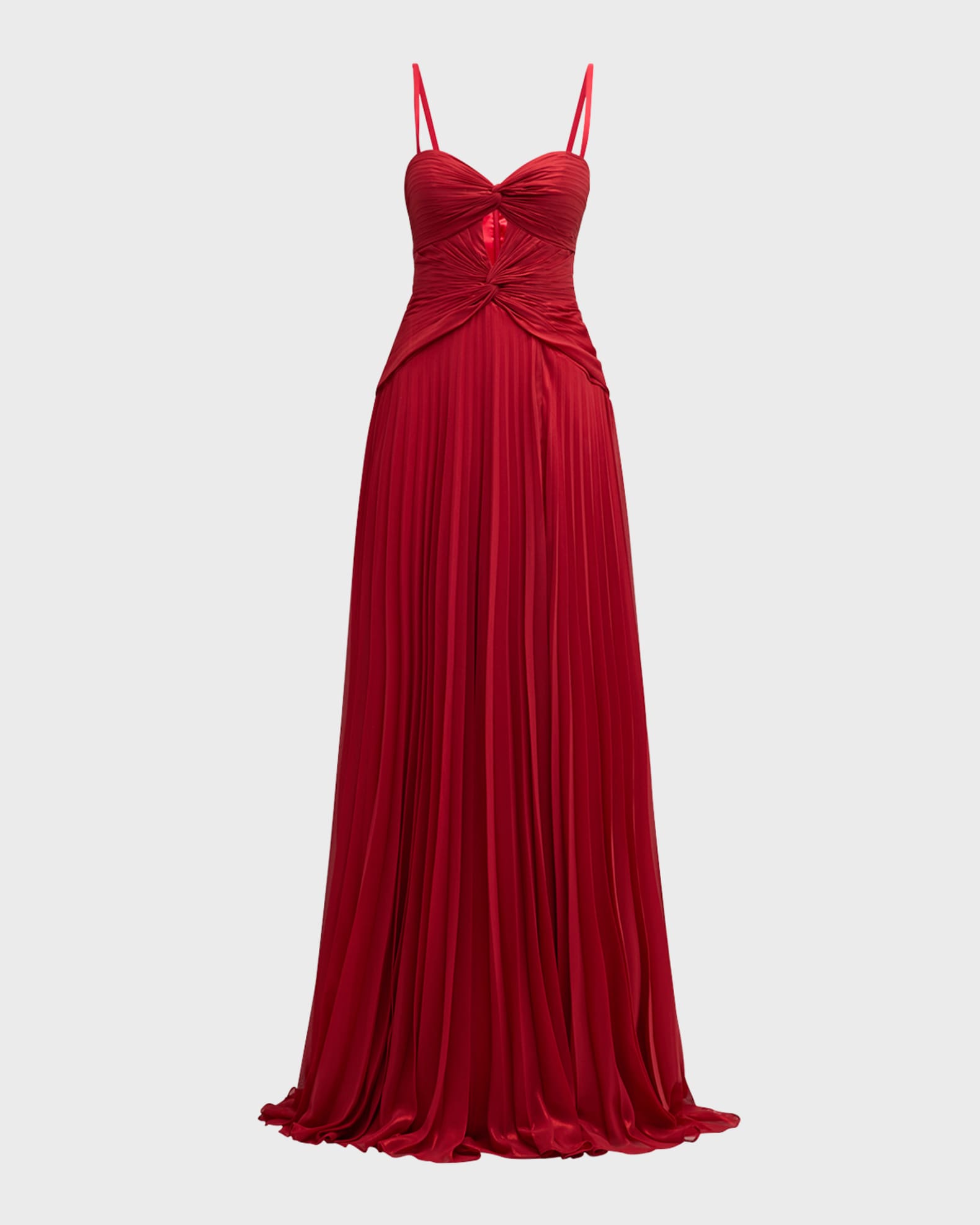 Jovani Strapless Pleated Cutout Sweetheart Gown Neiman Marcus