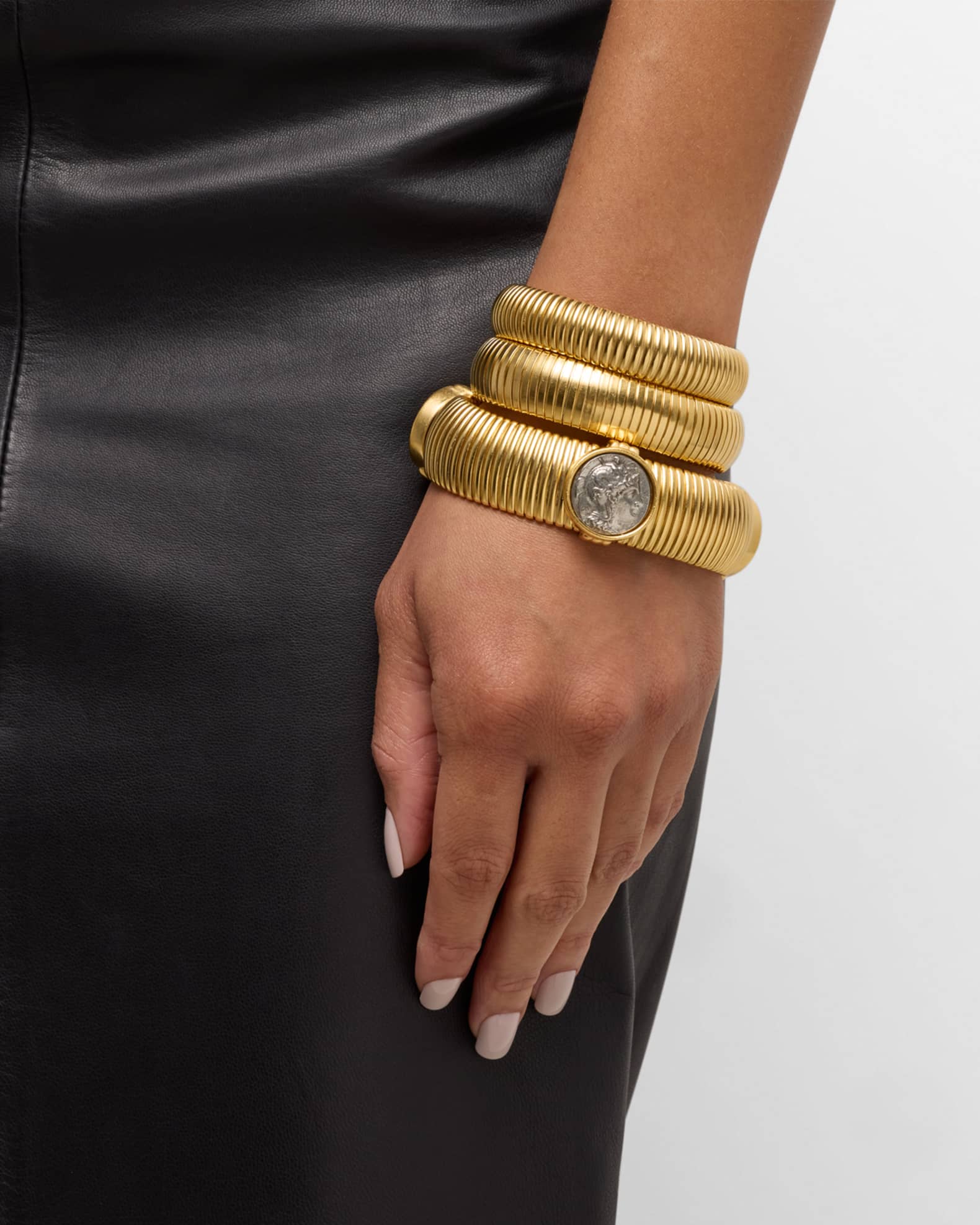 Ben amun coin bracelet top