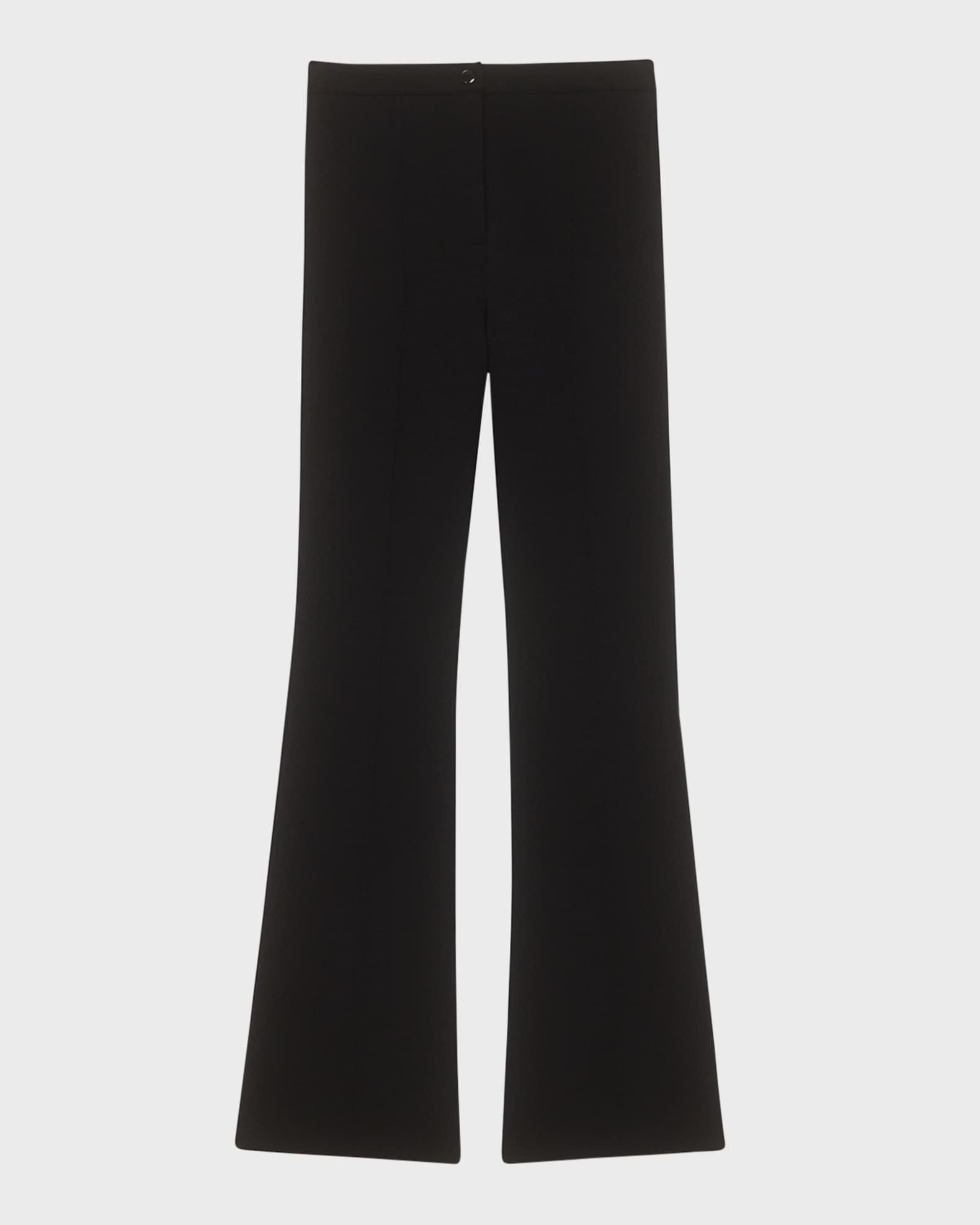 Compact Crepe Flare Pants 0