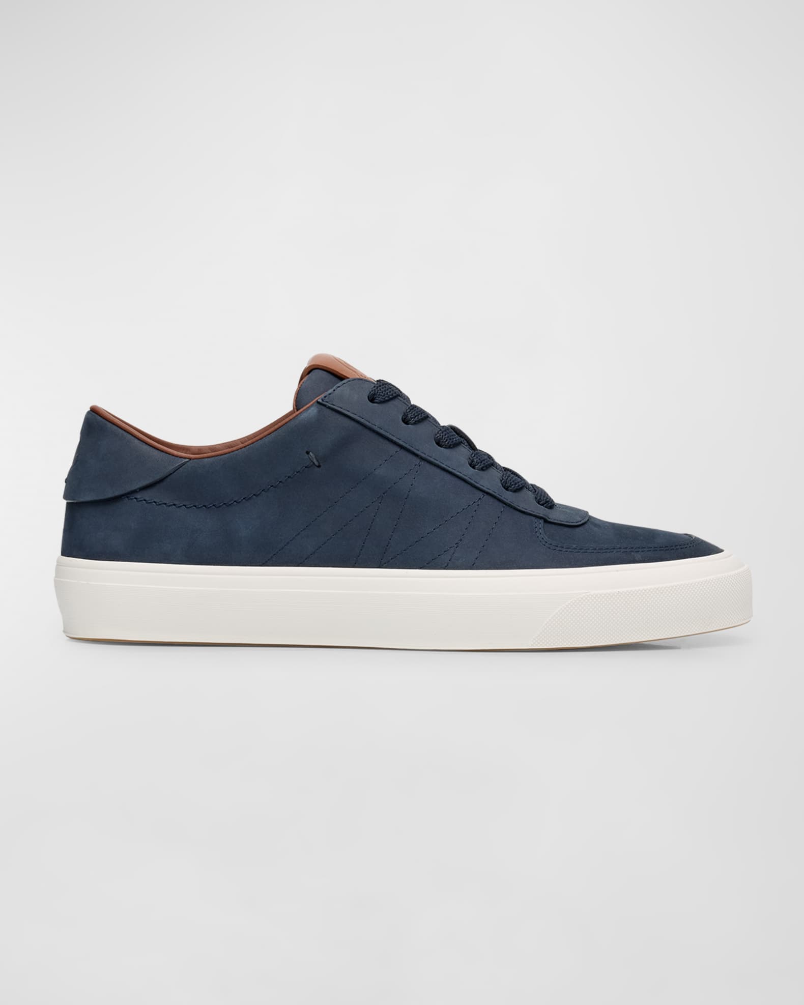 Men's Monclub Nubuck Low-Top Sneakers 0