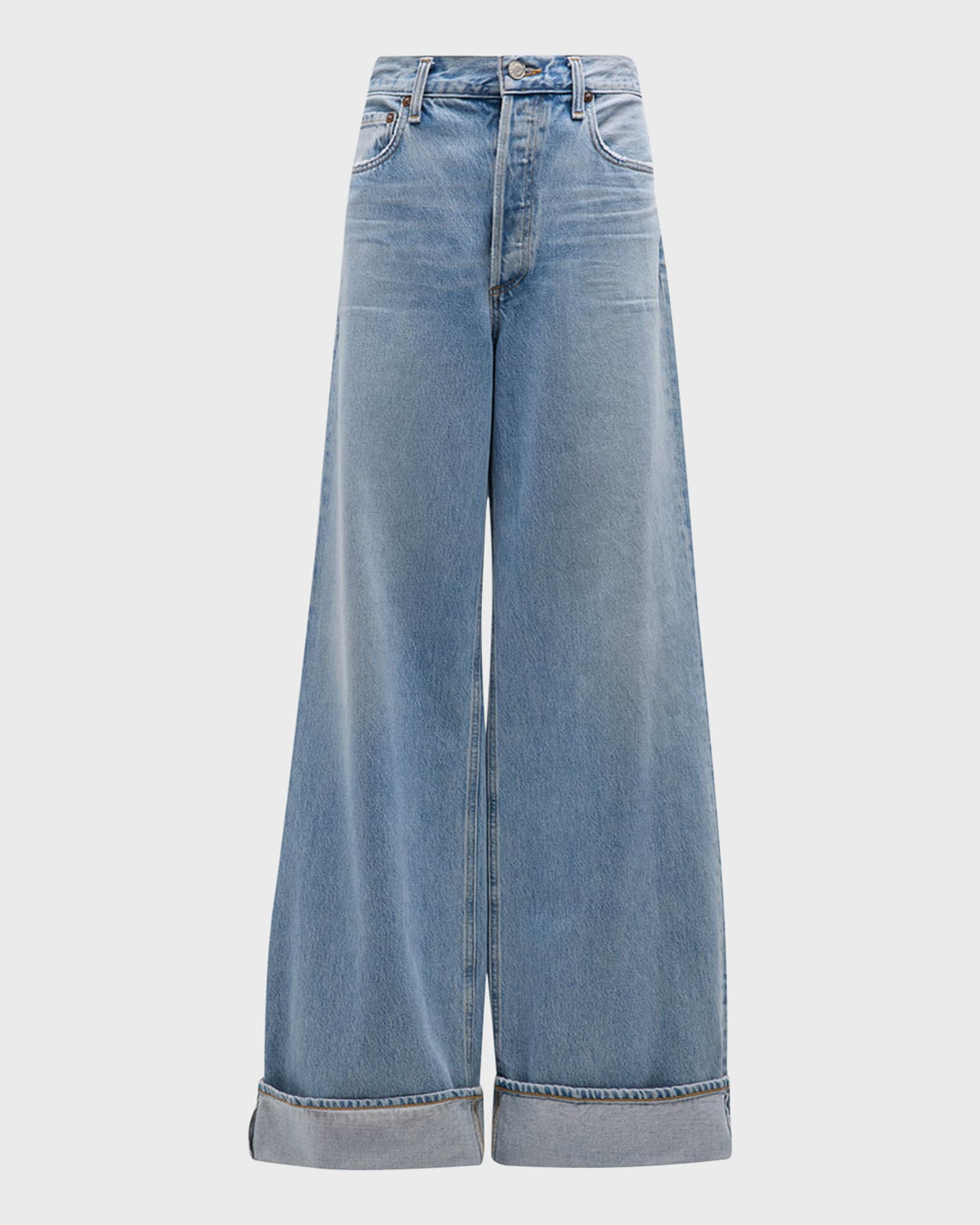 WEEKDAY Jeans 'Arrow' blu denim  Women's Straight Leg Tailored