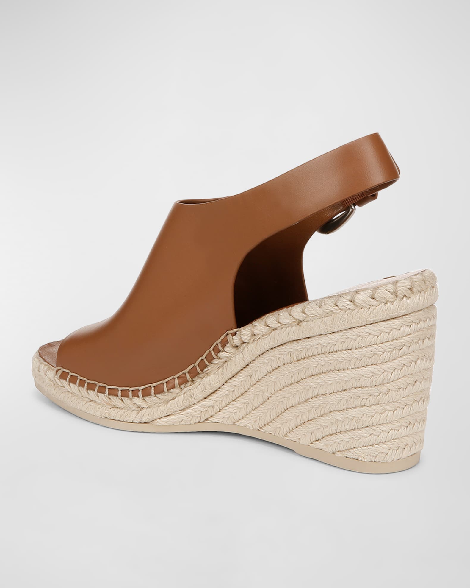 slingback espadrilles wedge