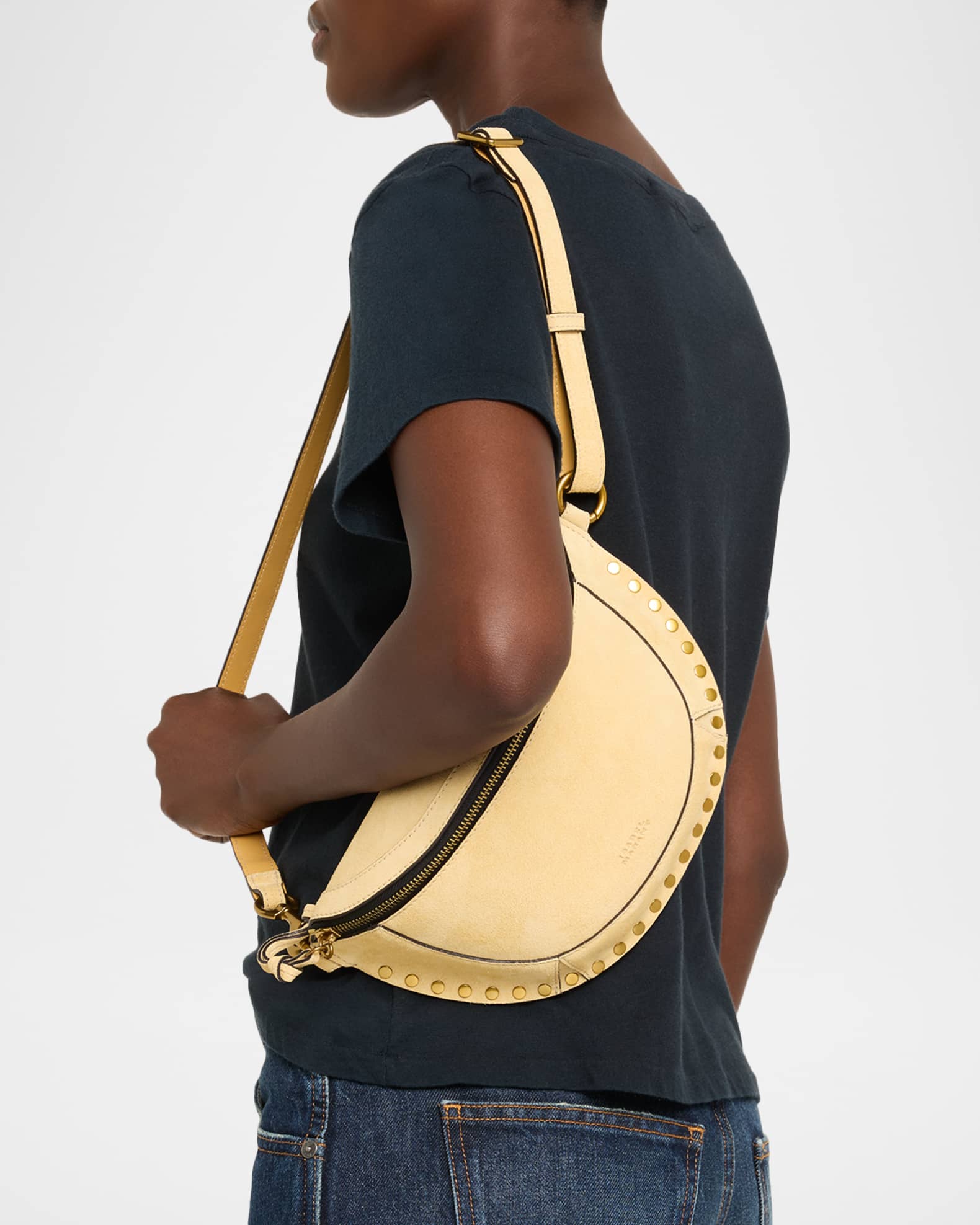 Skano Studs Suede Belt Bag 1