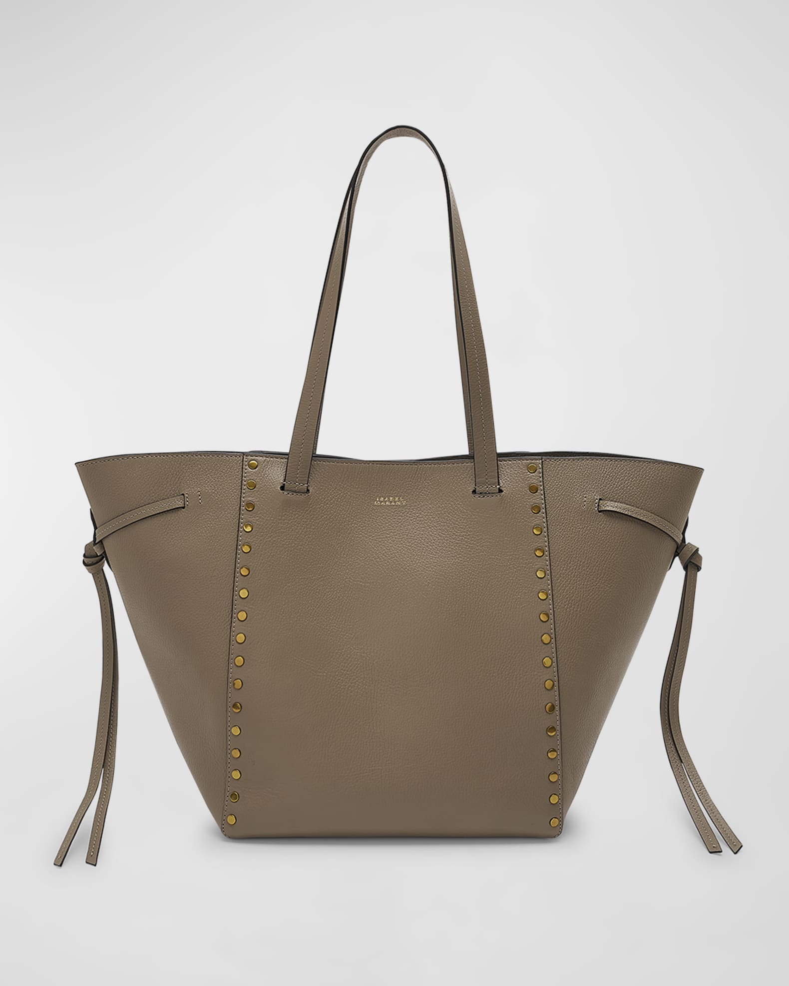 Isabel Marant Oskan Grainy Leather Tote Bag | Neiman Marcus