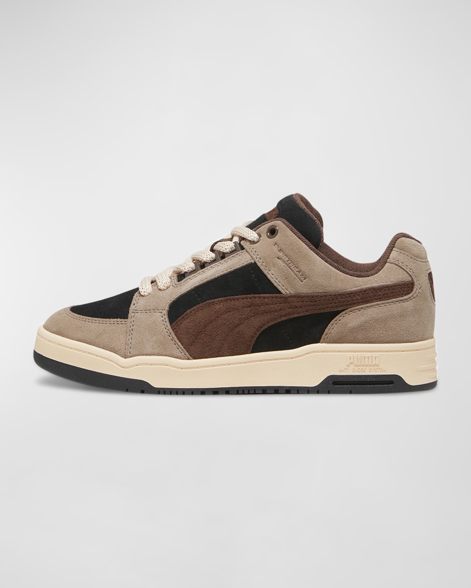 Puma Men's Slipstream Lo Texture Suede Low-Top Sneakers | Neiman Marcus