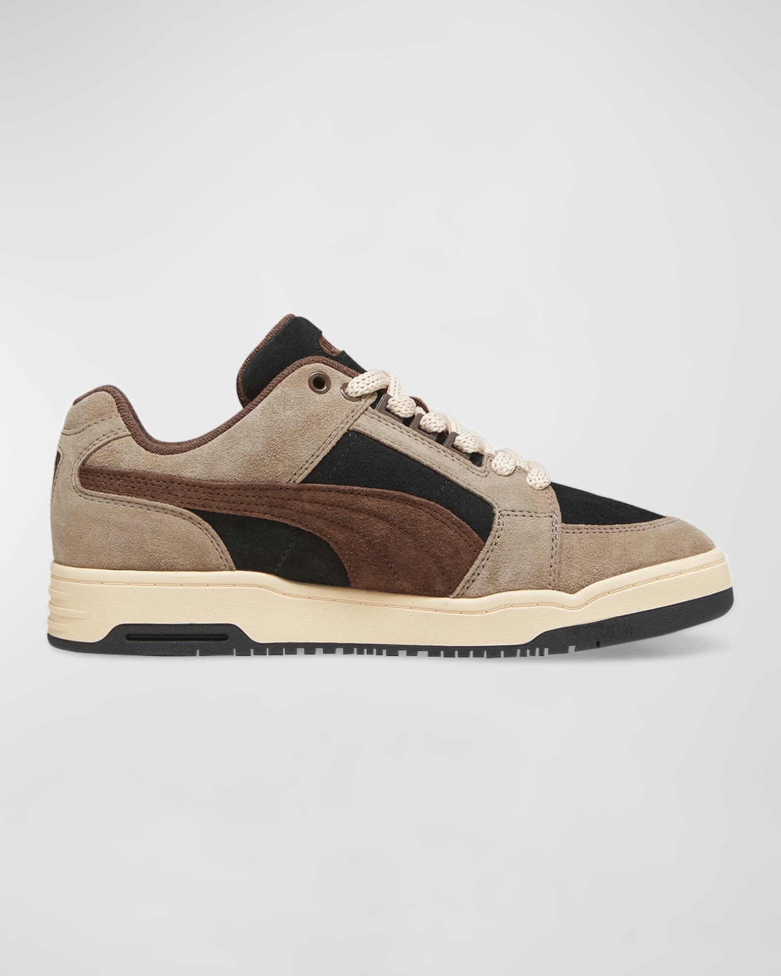 Puma Men's Slipstream Lo Texture Suede Low-Top Sneakers | Neiman Marcus