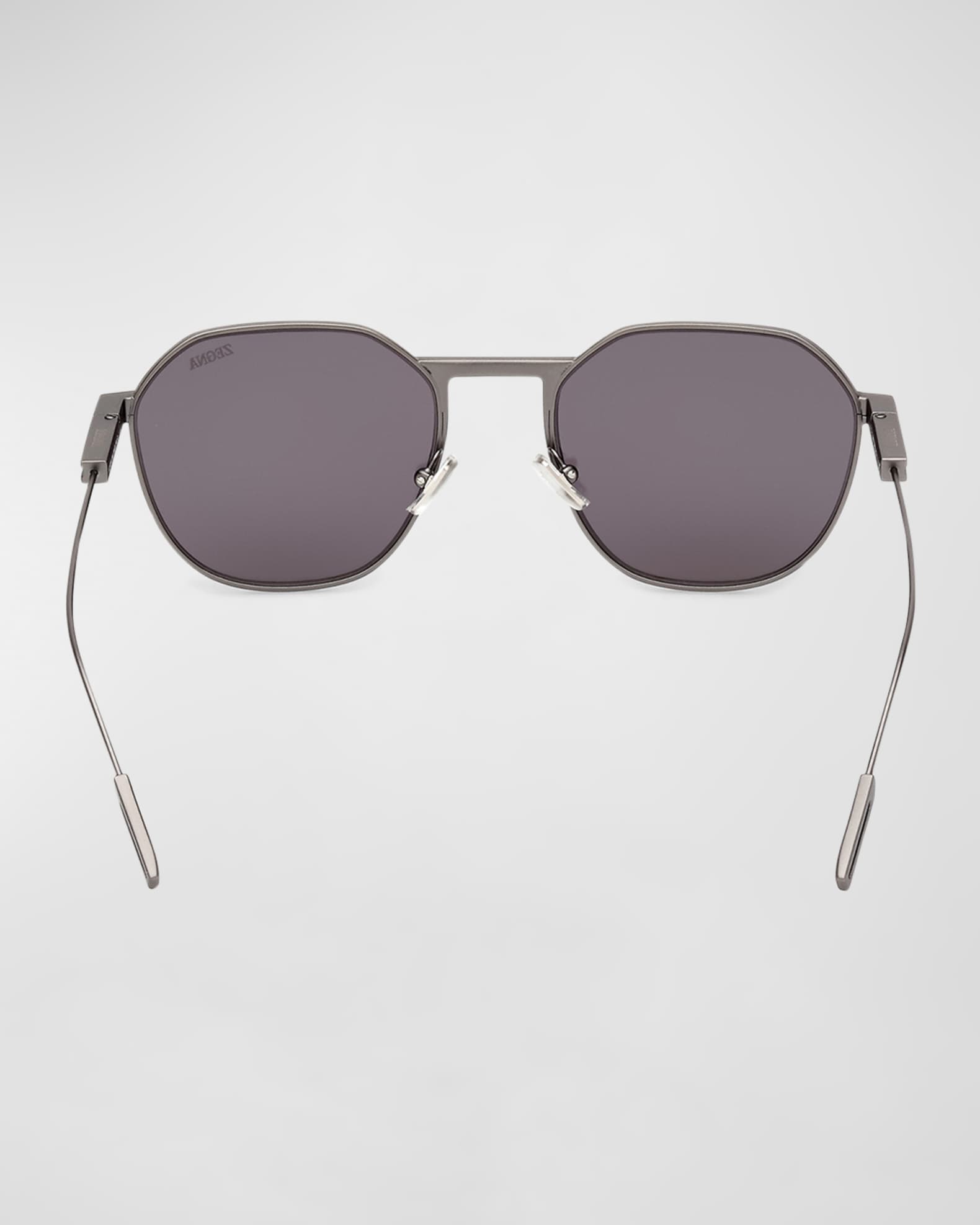 Men's Metal Round Sunglasses