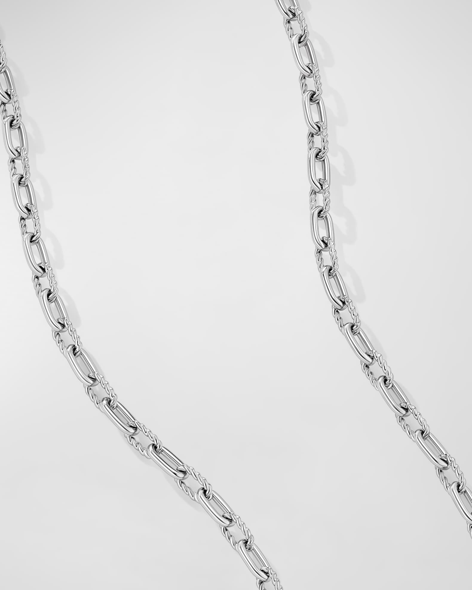 Madison Chain Necklace in Silver, 3mm, 36"L 1