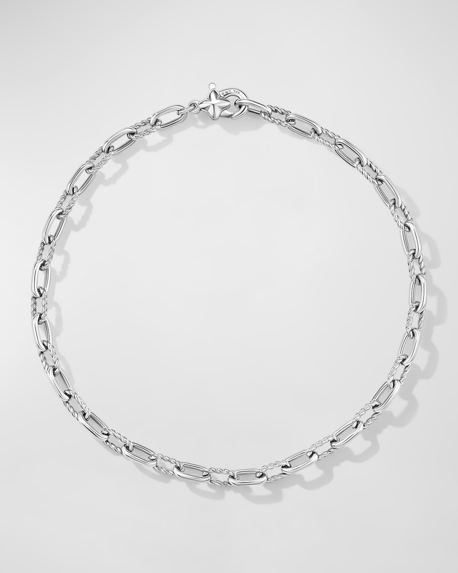 Madison Chain Bracelet in Silver, 3mm 1