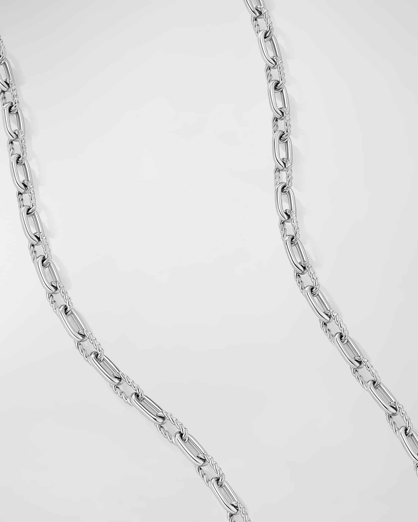 Madison Chain Necklace in Silver, 3mm, 18"L 1