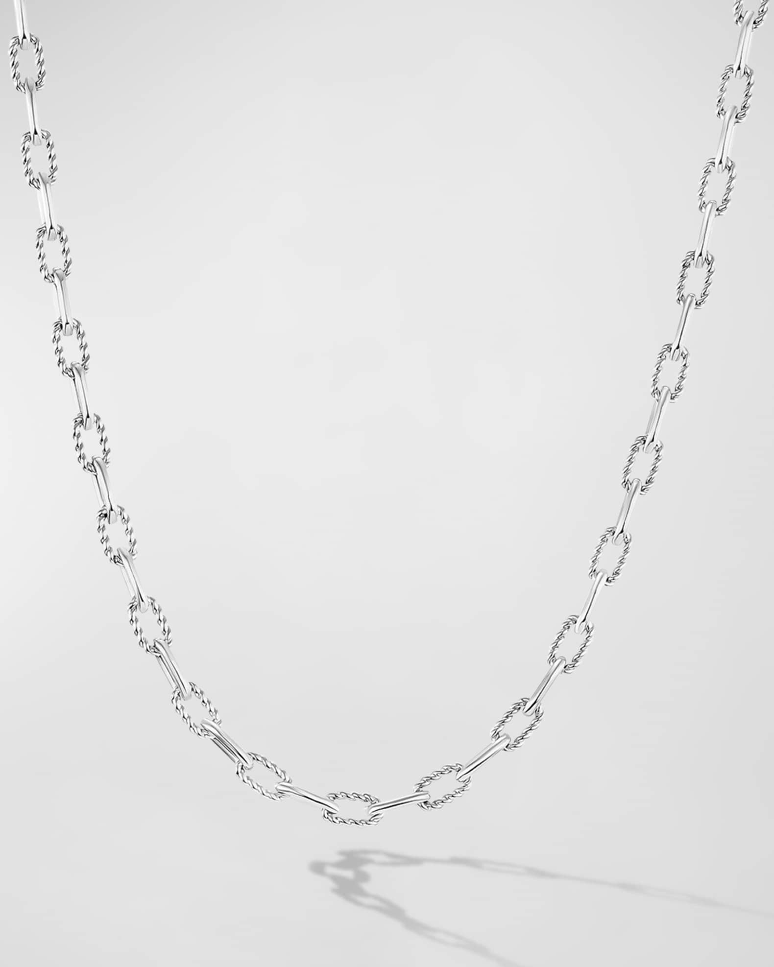 Madison Chain Necklace in Silver, 3mm, 18"L 0