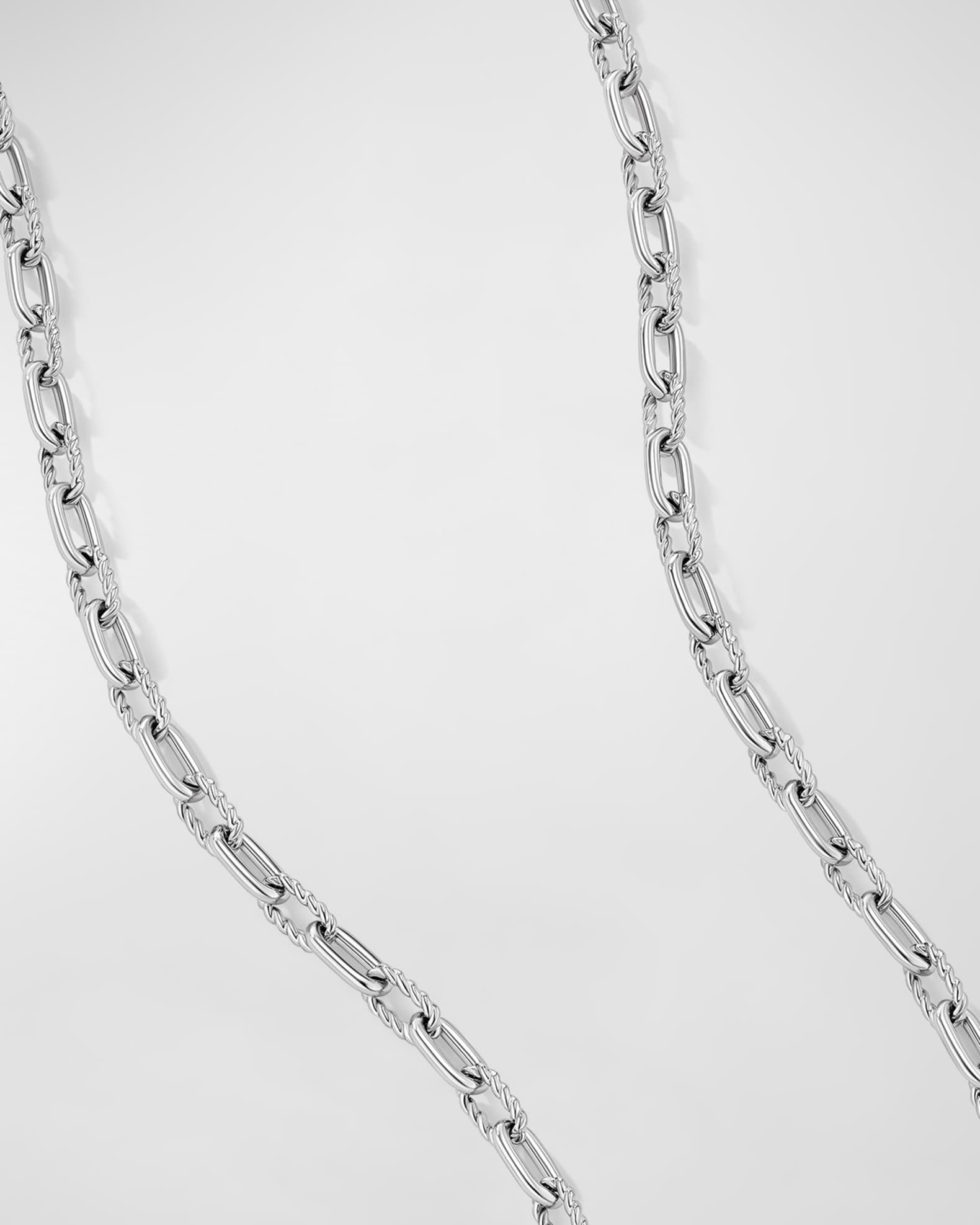 Madison Chain Necklace in Silver, 3mm, 16"L 1