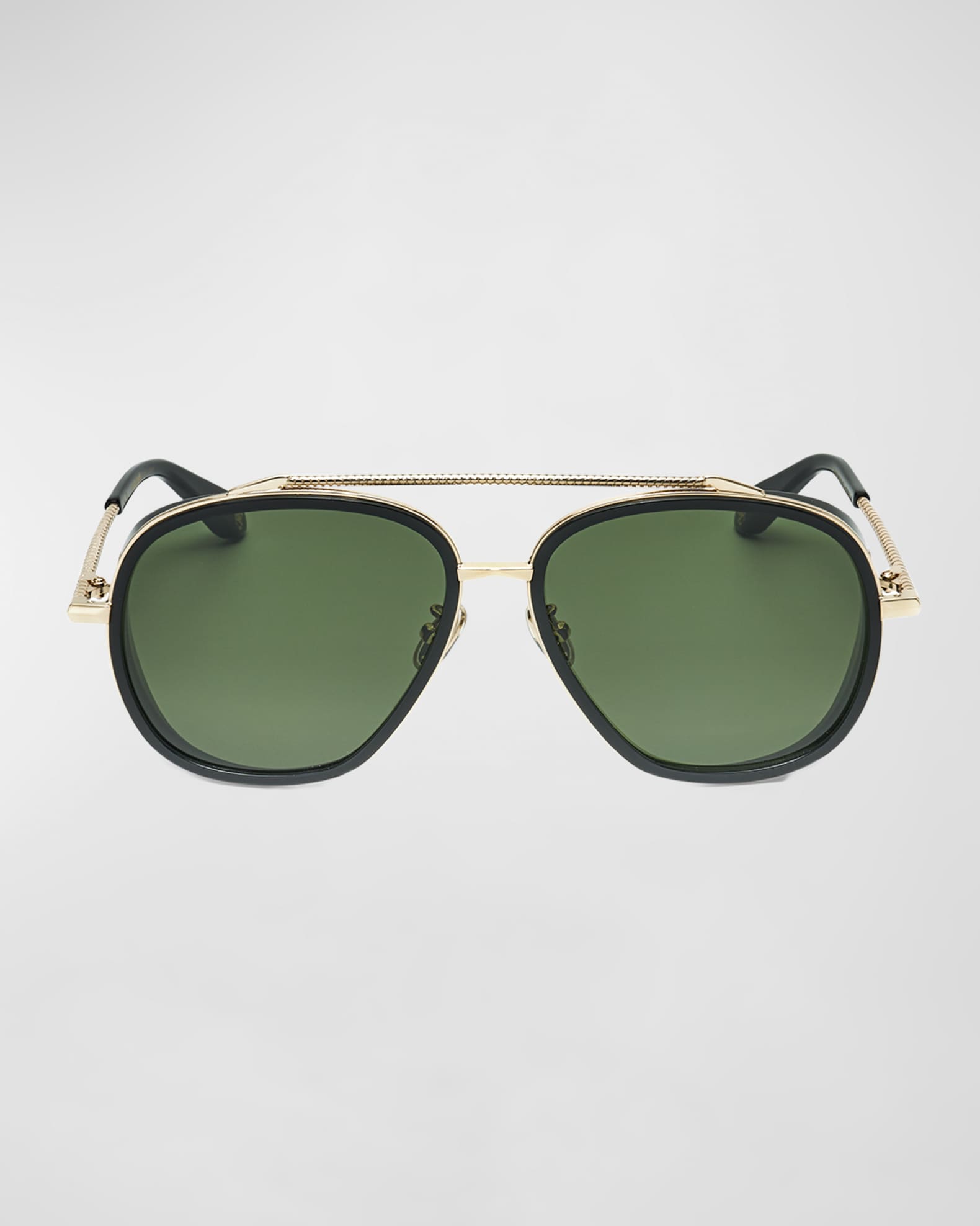 Iconic RC Metal Acetate Aviator Sunglasses