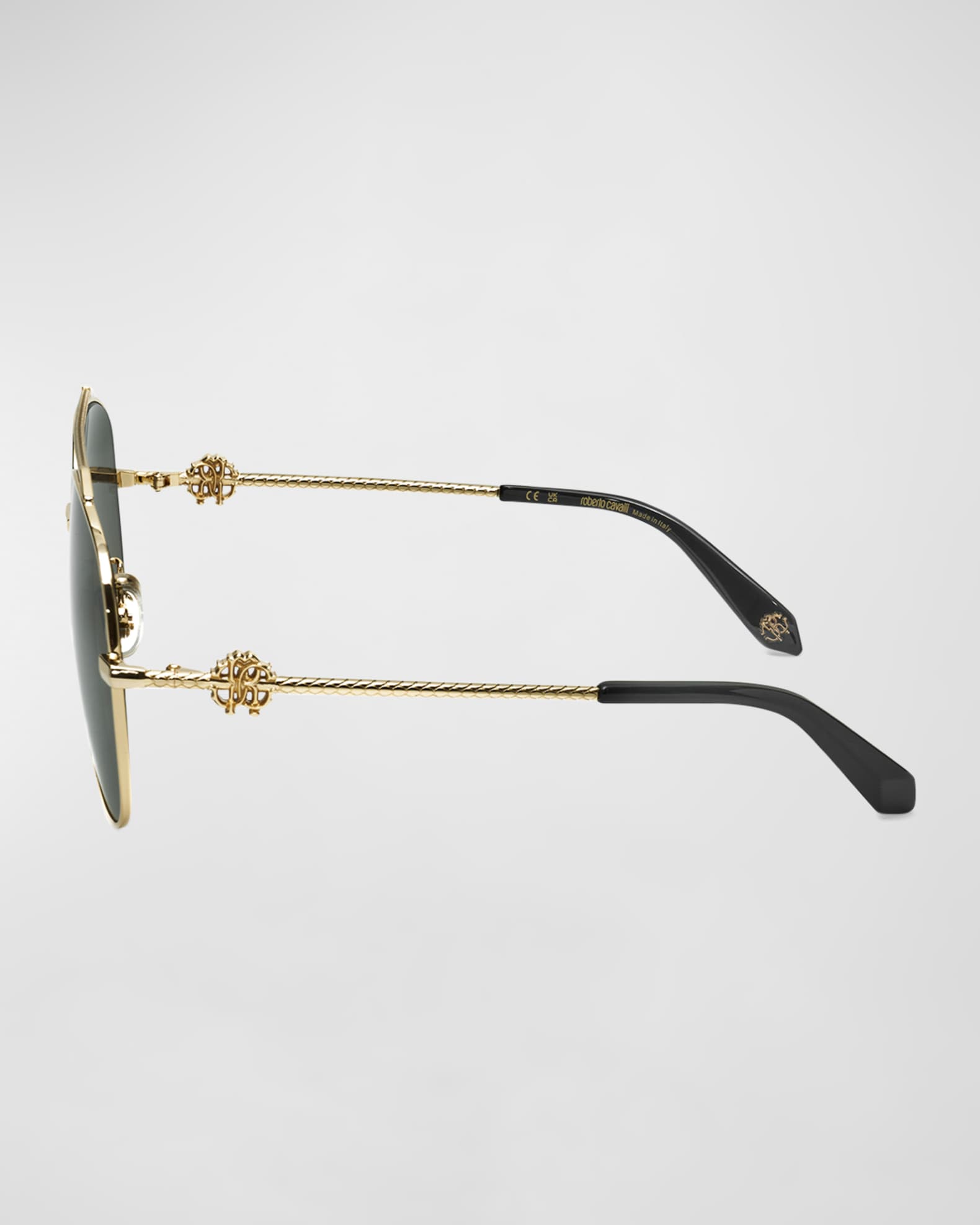 Roberto Cavalli Iconic RC Metal & Acetate Aviator Sunglasses | Neiman ...