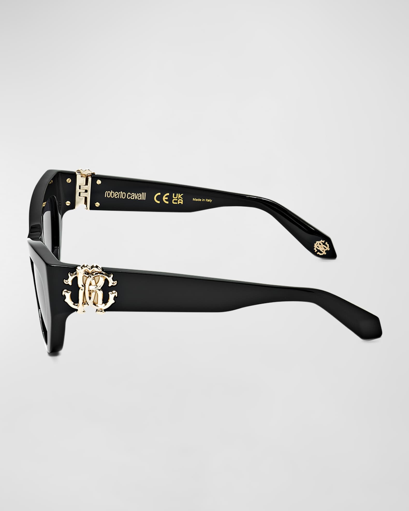 Roberto Cavalli Iconic RC Acetate Cat-Eye Sunglasses | Neiman Marcus