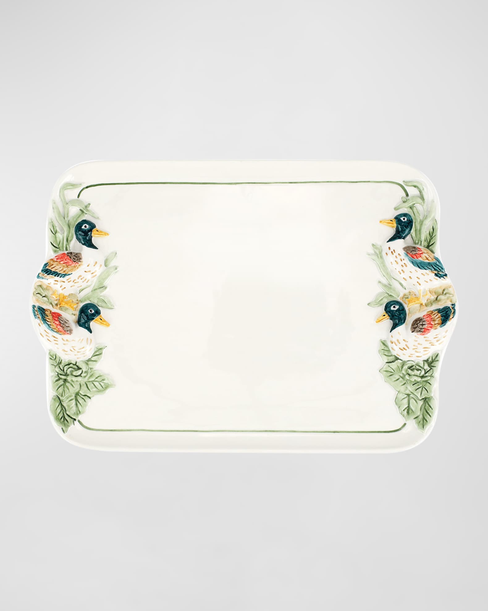Wildlife Mallard Rectangular Platter 0