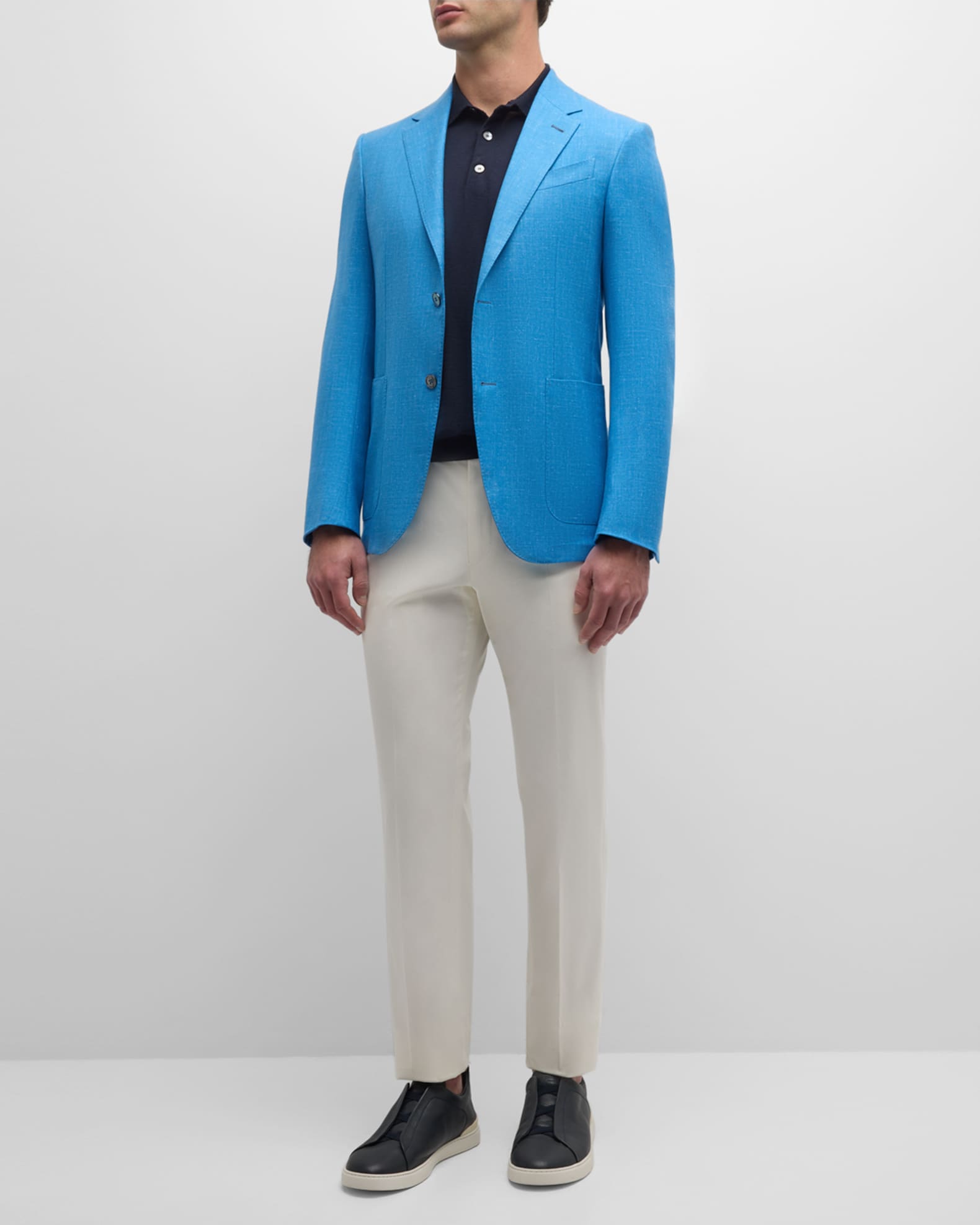 Zegna linen blazer outlet