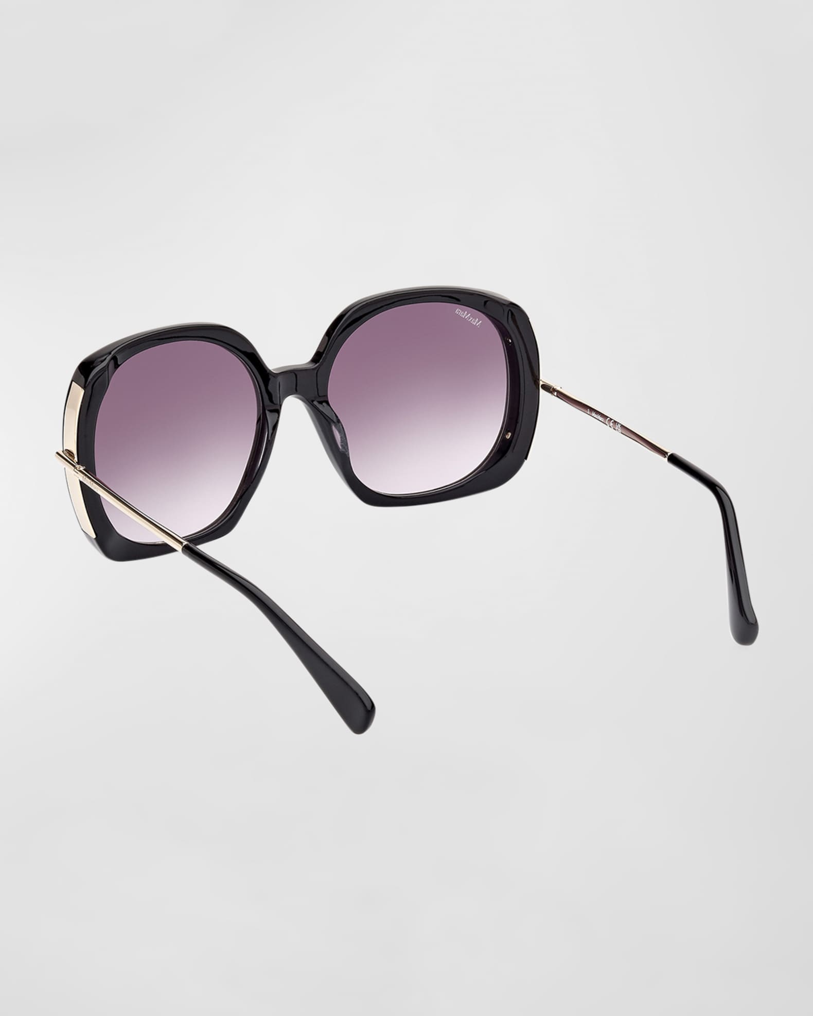 Malibu Mixed-Media Butterfly Sunglasses  1
