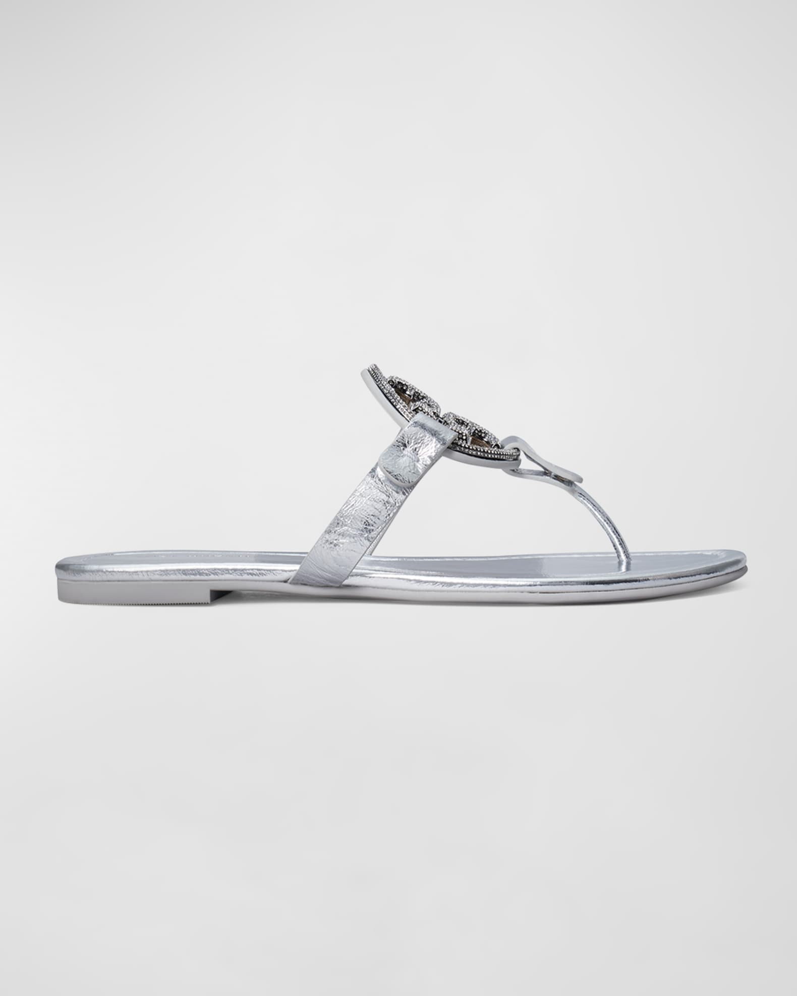 Miller scalloped medallion sandal new arrivals