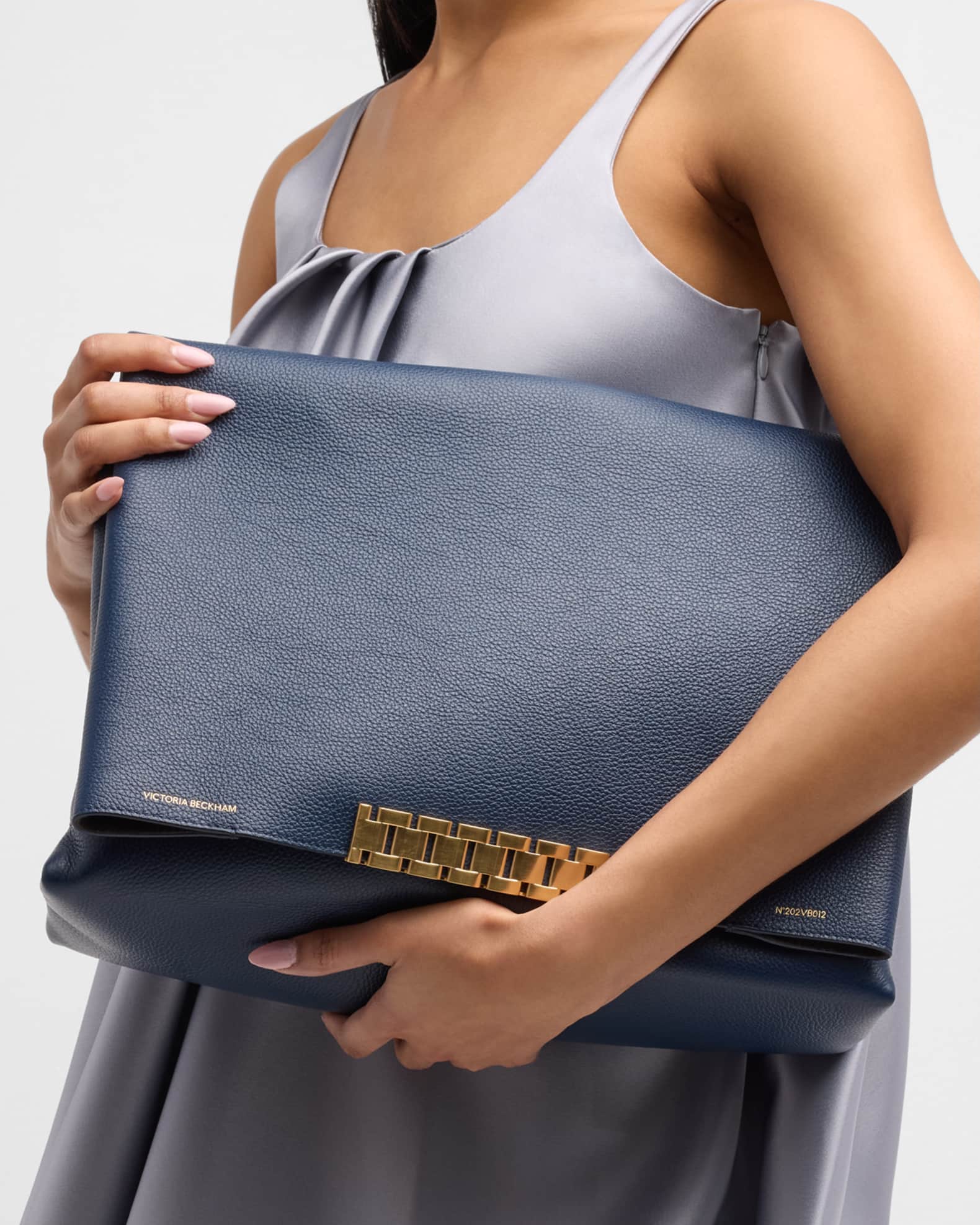 Victoria Beckham Jumbo Chain Pouch Clutch Bag Neiman Marcus