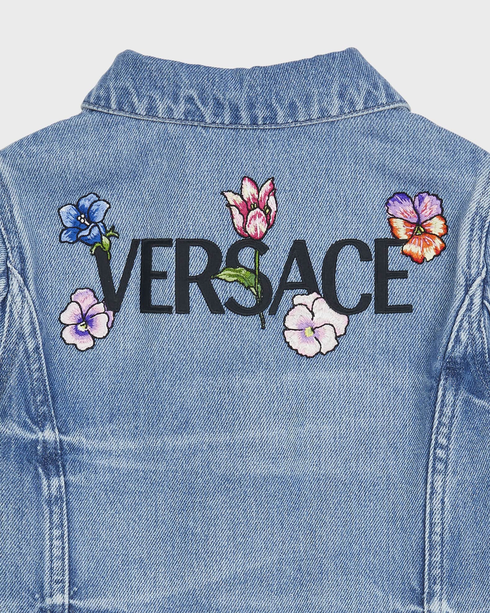 Versace floral jacket on sale