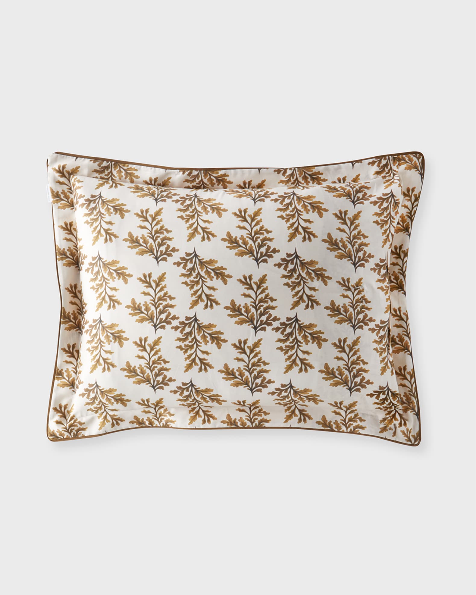 Brocart Decoratif Sepia King Sham  1