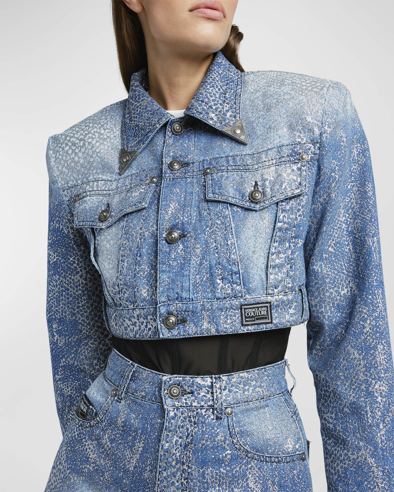 Crystal-Embellished Denim Collection Neiman Marcus