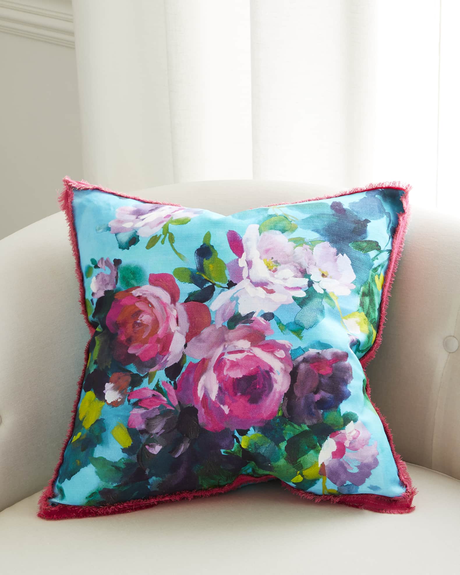 Bouquet De Roses Cushion  0