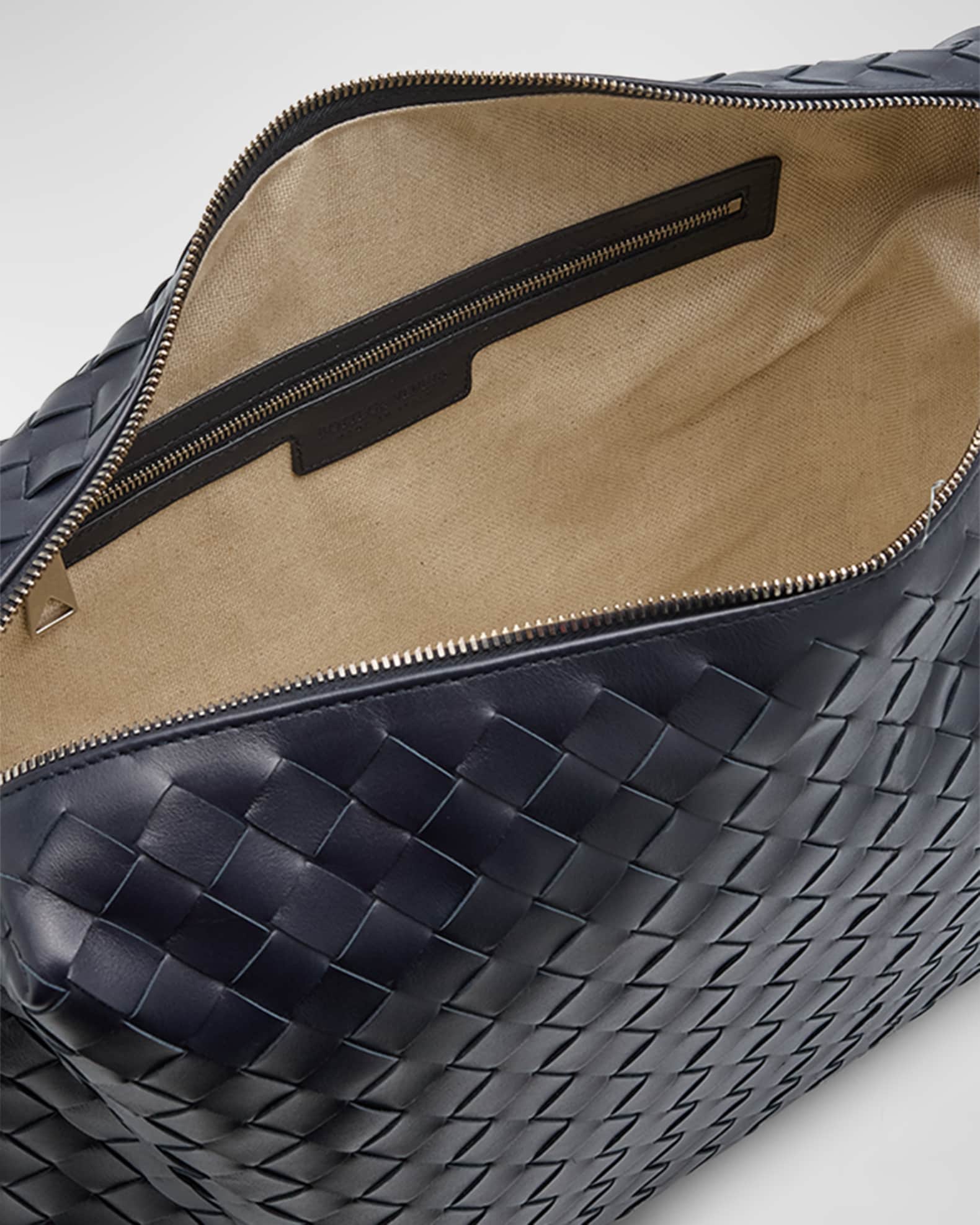 Bottega Veneta Men's Classic Intrecciato Messenger Bag Bottega Veneta Men's Classic Intrecciato Messenger Bag