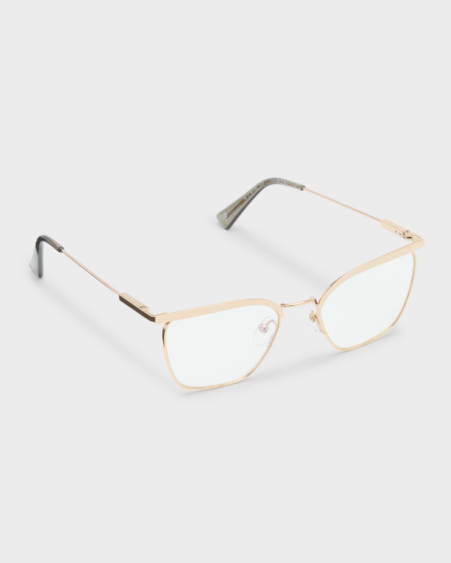 Be a Wolf Metal Cat-Eye Glasses  0