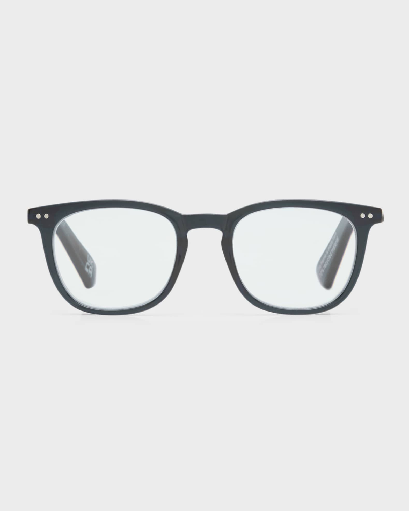 The Whirl Acetate Square Reading Glasses  0