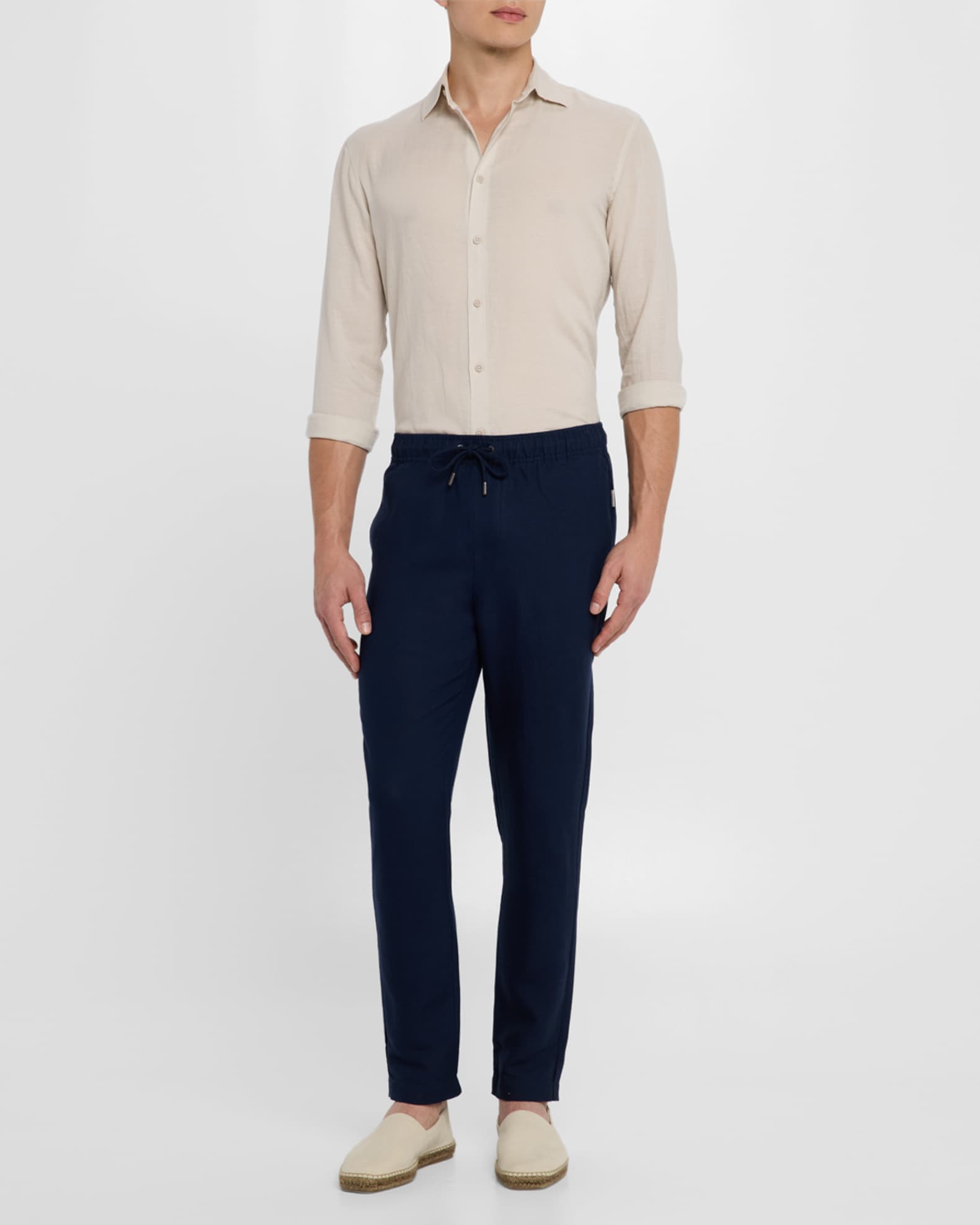 Men's Air Linen Pull-On Pants 1