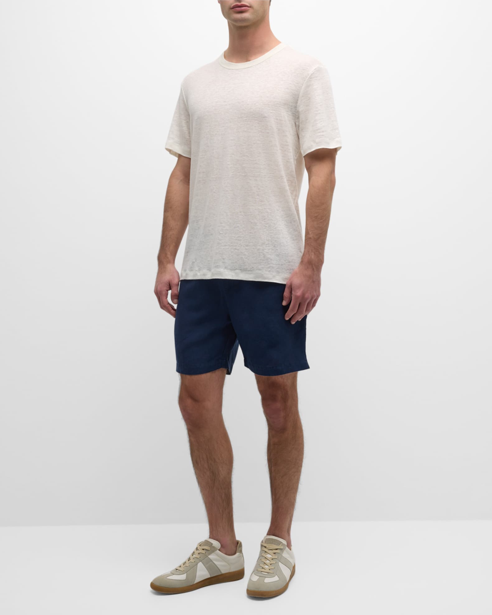 Men's Chad Linen Jersey T-Shirt 1