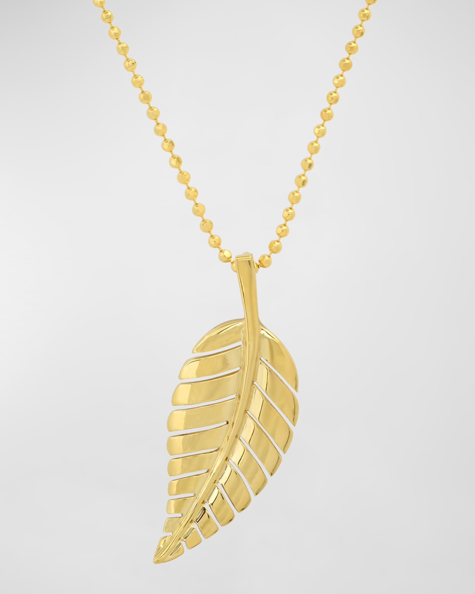 Jennifer meyer leaf earrings top