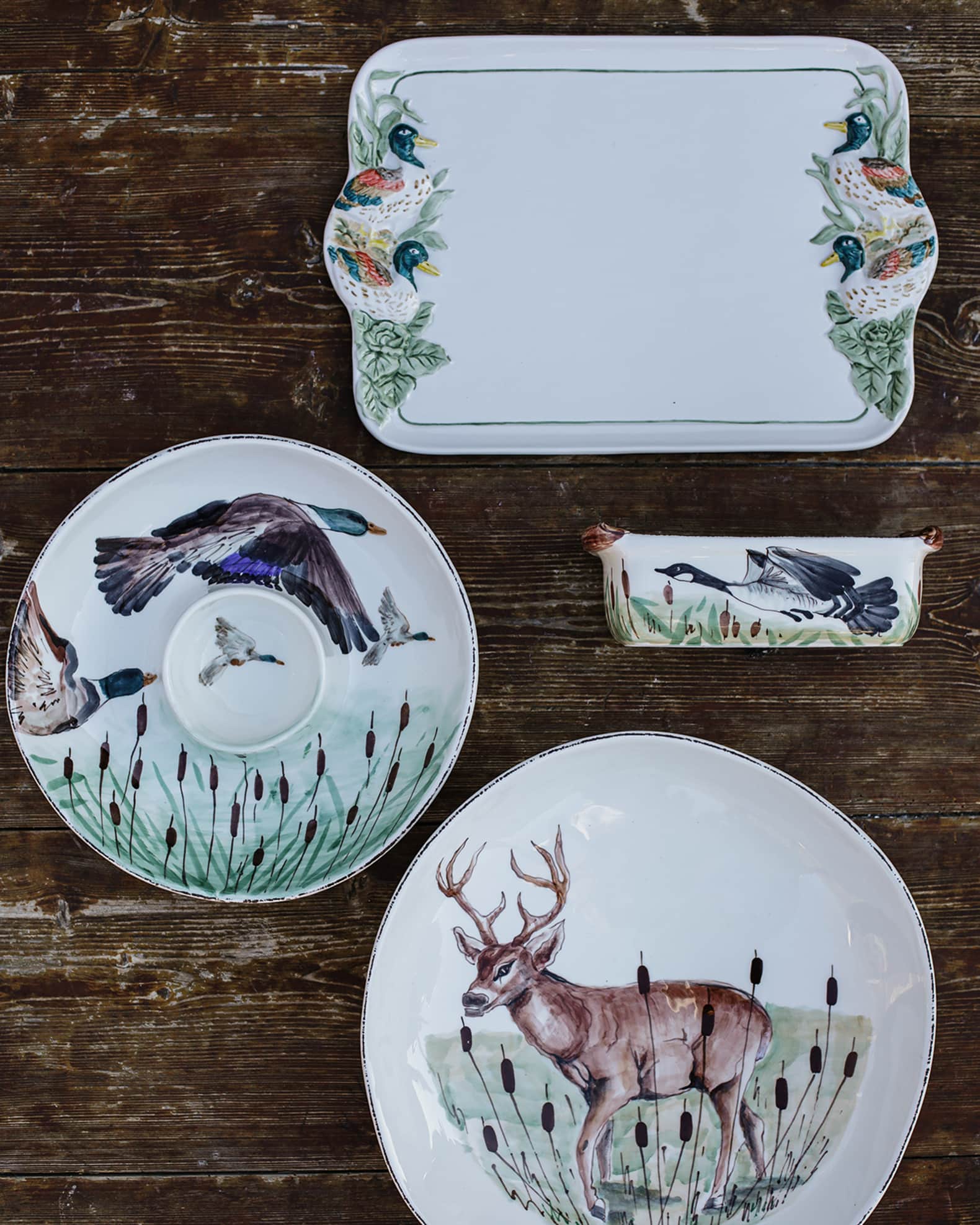 Wildlife Mallard Rectangular Platter 1